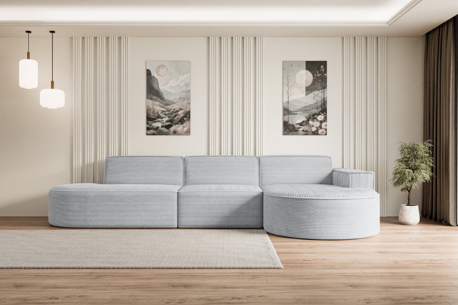 ALTDECOR Ecksofa MARI-L2, Sofa Praktische Bequeme Funktionsecke Couch L-For günstig online kaufen