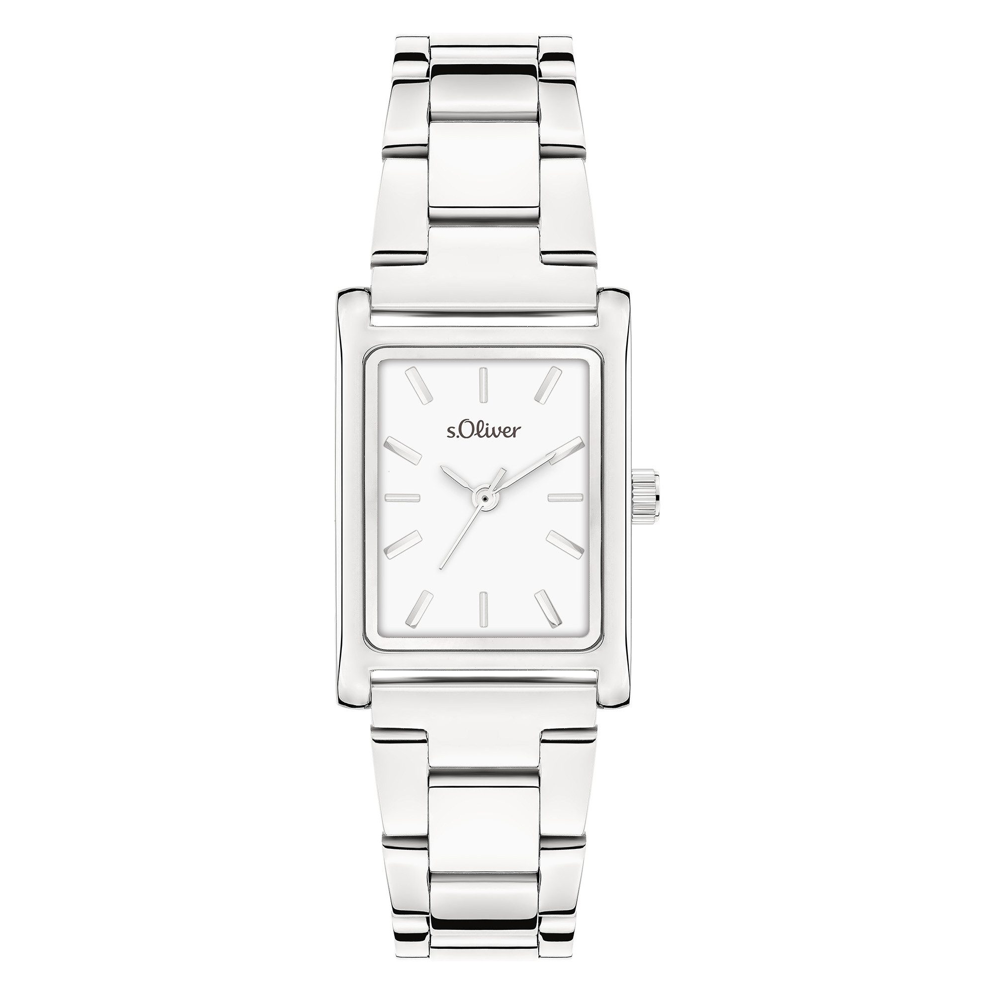 s.Oliver Quarzuhr Line Time Edelstahl
