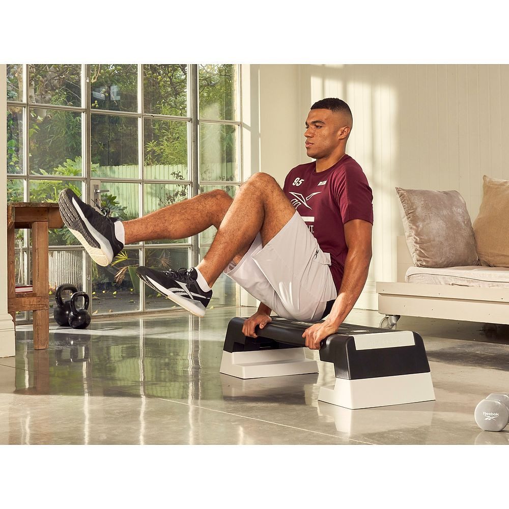 Reebok Stepper Aerobic-Stepper The Original, Für Cardio-, Kraft- und Kerntraining zu Hause und im Studio