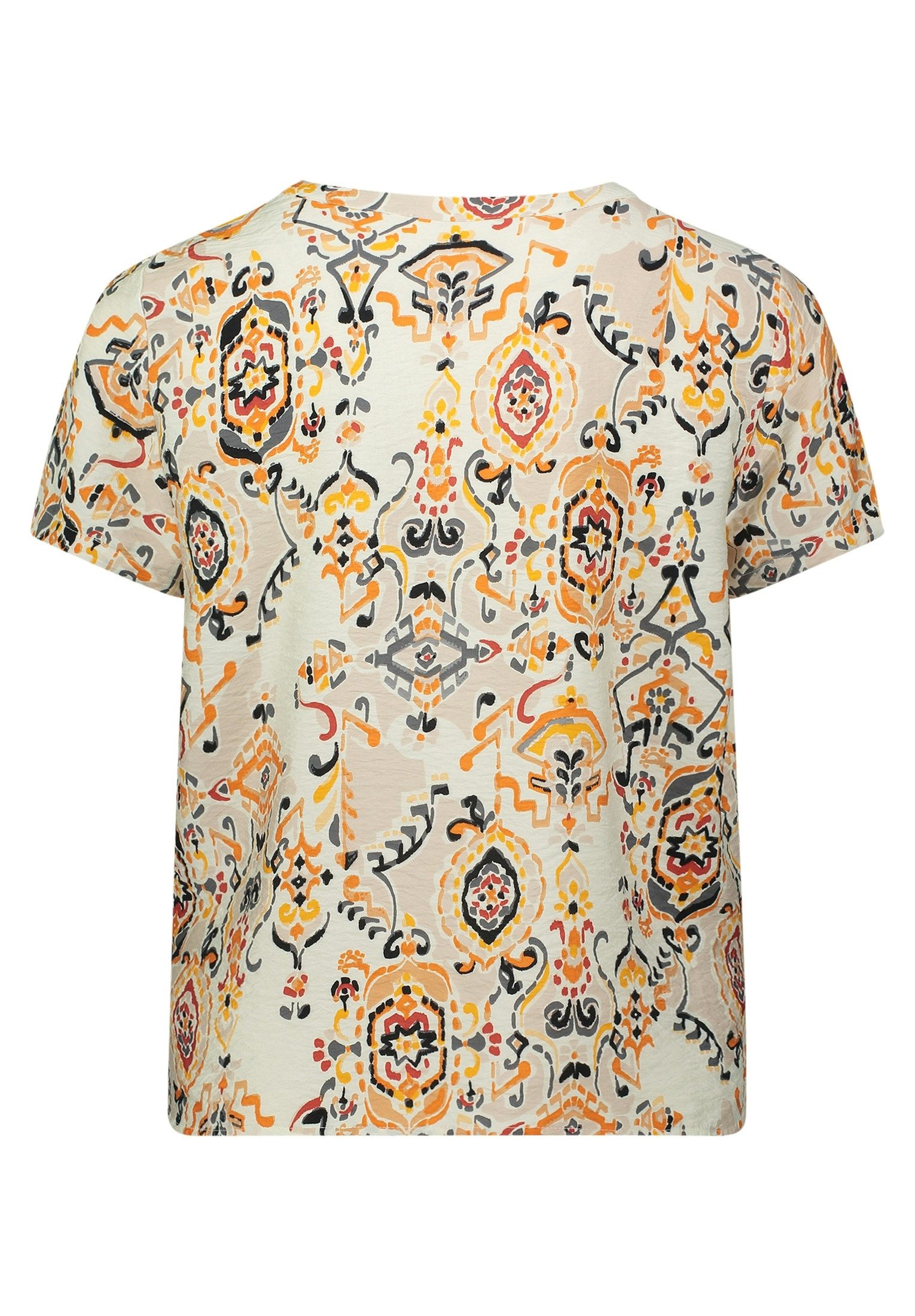 Betty&Co Kurzarmbluse Bluse Kurz 1/2 Arm