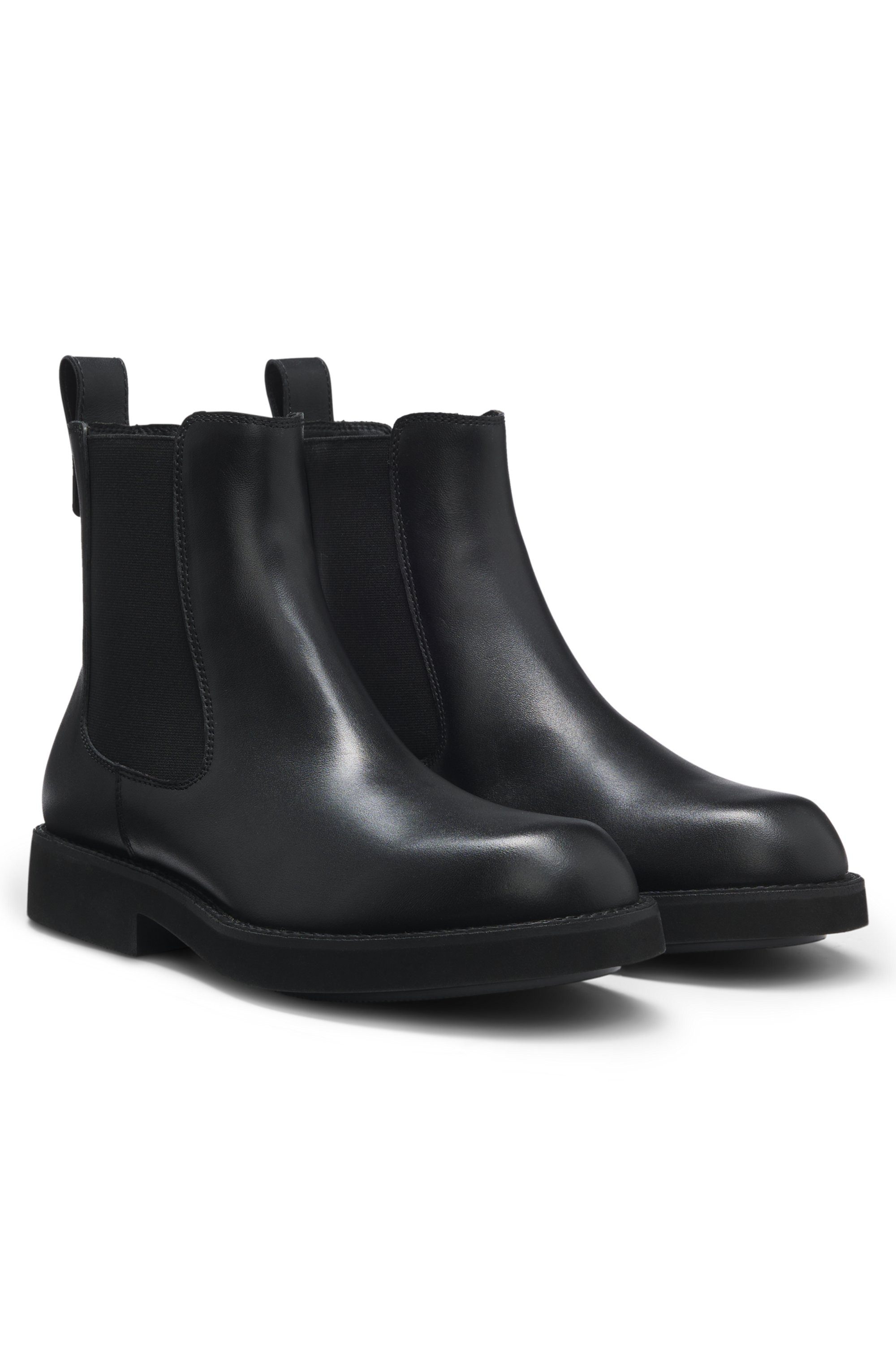 BOSS Eleri_ChBootie Chelseaboots Stiefelette, Schlupfboots, Blockabsatz, günstig online kaufen