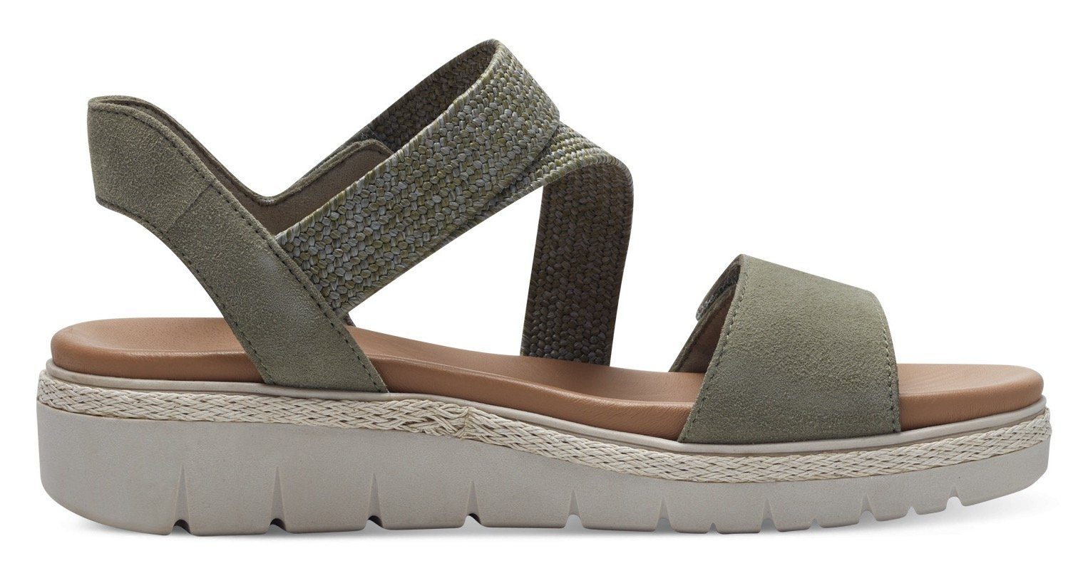 Tamaris Keilsandalette, Sommerschuh, Sandale, Plateauabsatz, mit günstig online kaufen