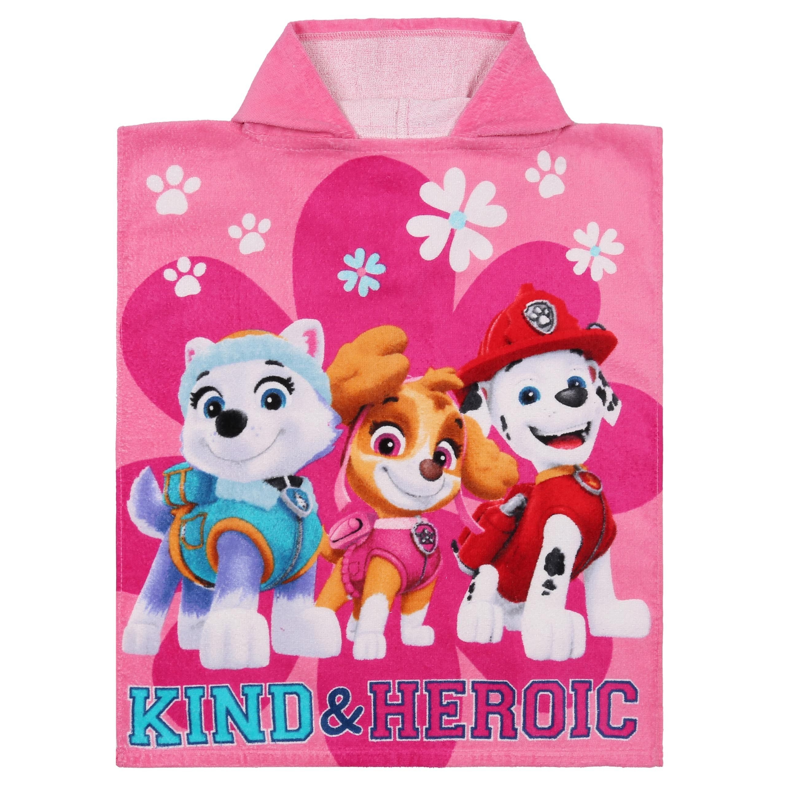 PAW PATROL Badetücher Paw Patrol Kinderbadetuch, für Mädchen 50x115 cm