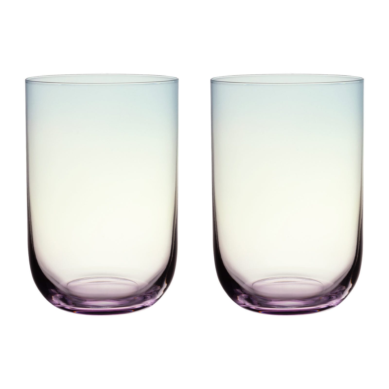 like. by Villeroy & Boch Longdrinkglas Like Glass Longdrinkbecher 385 ml 2er Set, 2-tlg., Glas
