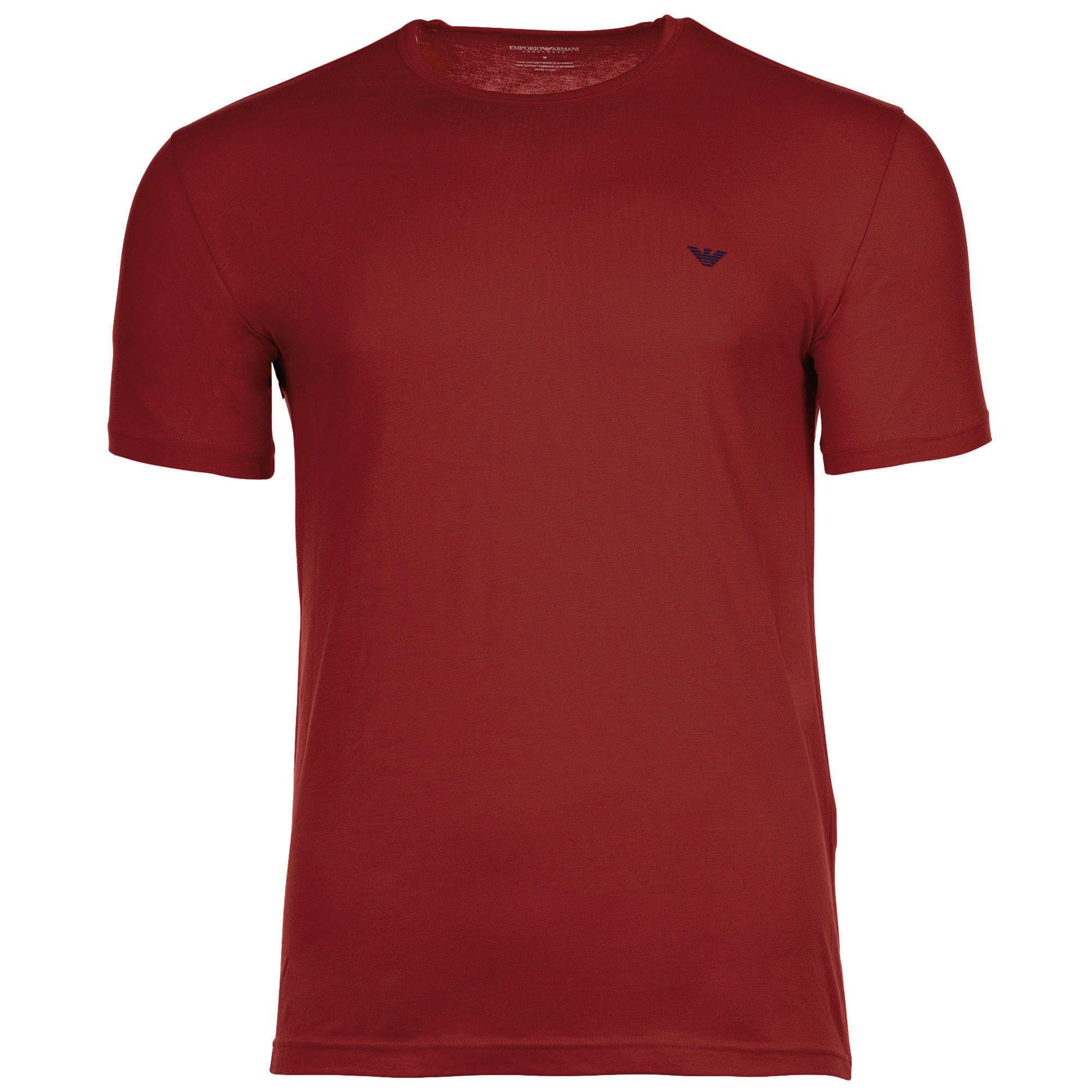 Emporio Armani T-Shirt Herren T-Shirt 2er Pack Baumwolle ENDURANCE (Packung, 2er Pack)