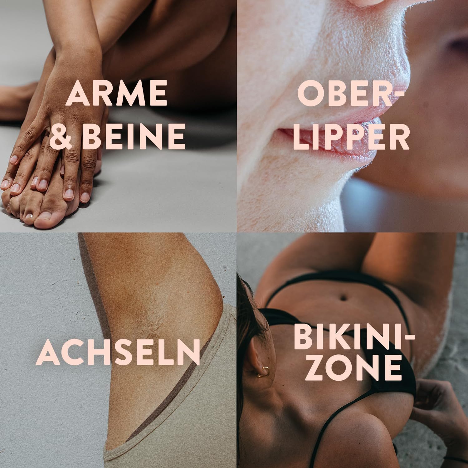 Veet Zuckerpaste Haarentfernung an Körper & Gesicht, 3 St., inkl. Holzspatel & Stoffstreifen, mit Arganöl