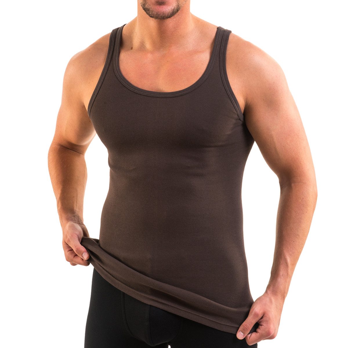HERMKO Achselhemd 3000 Herren Tank Top 100% Bio-Baumwolle, Unterhemd, Vest günstig online kaufen