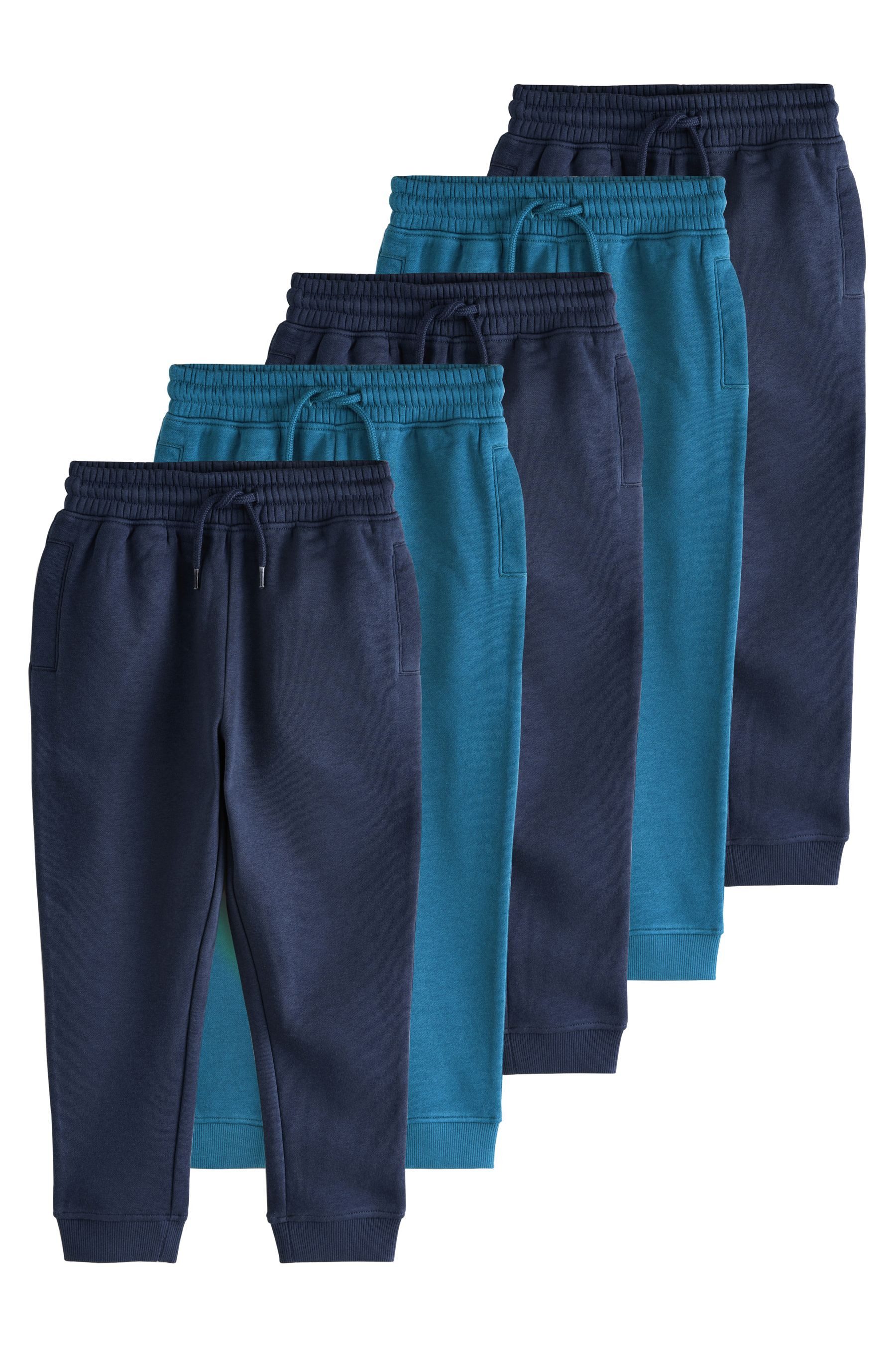 Next Jogginghose Next Slim Fit Jogginghose, 5er-Pack (5-tlg)
