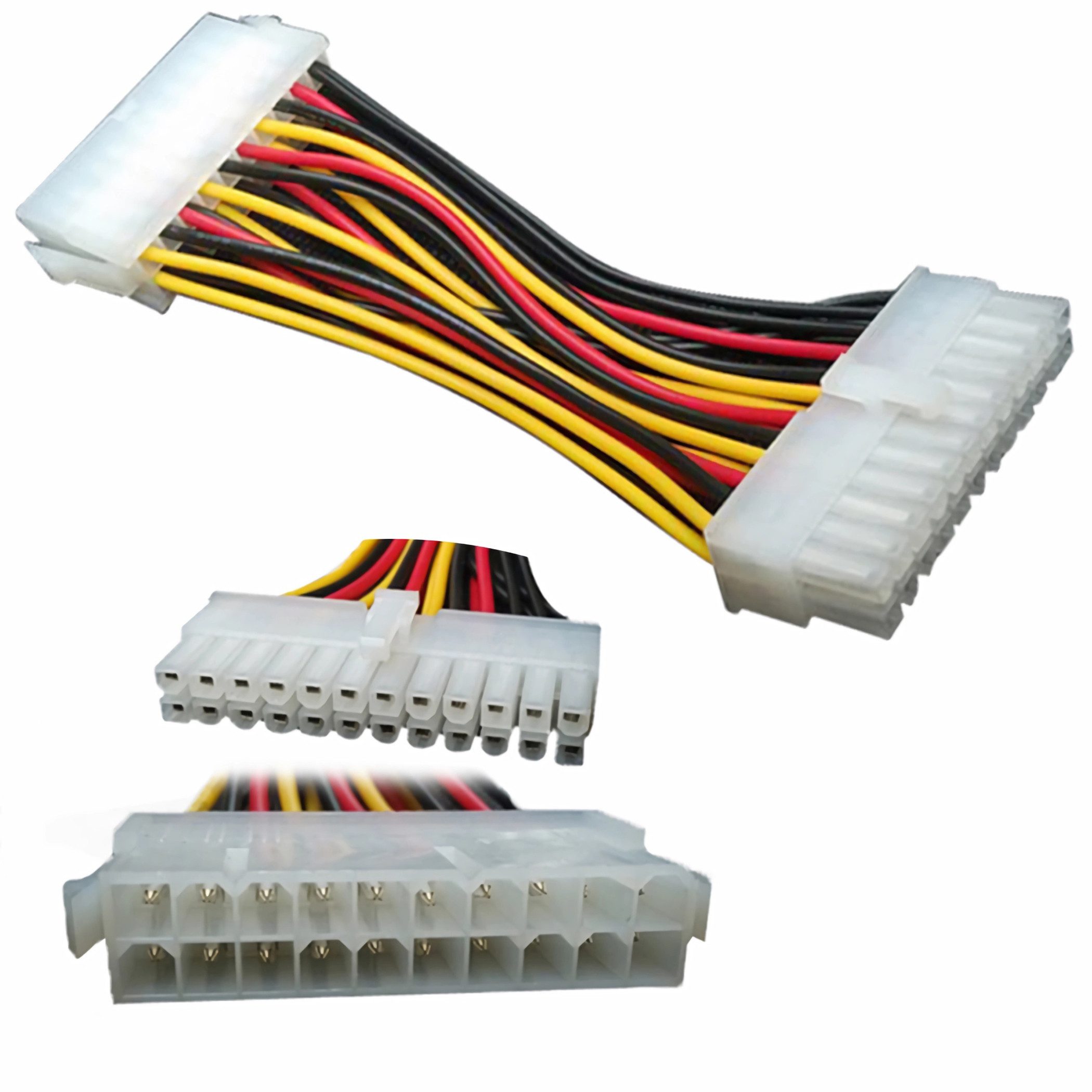 P27 Netzteil Strom Kabel Adapter 20pin Stecker auf 24pin Mainboard PC Computer-Kabel