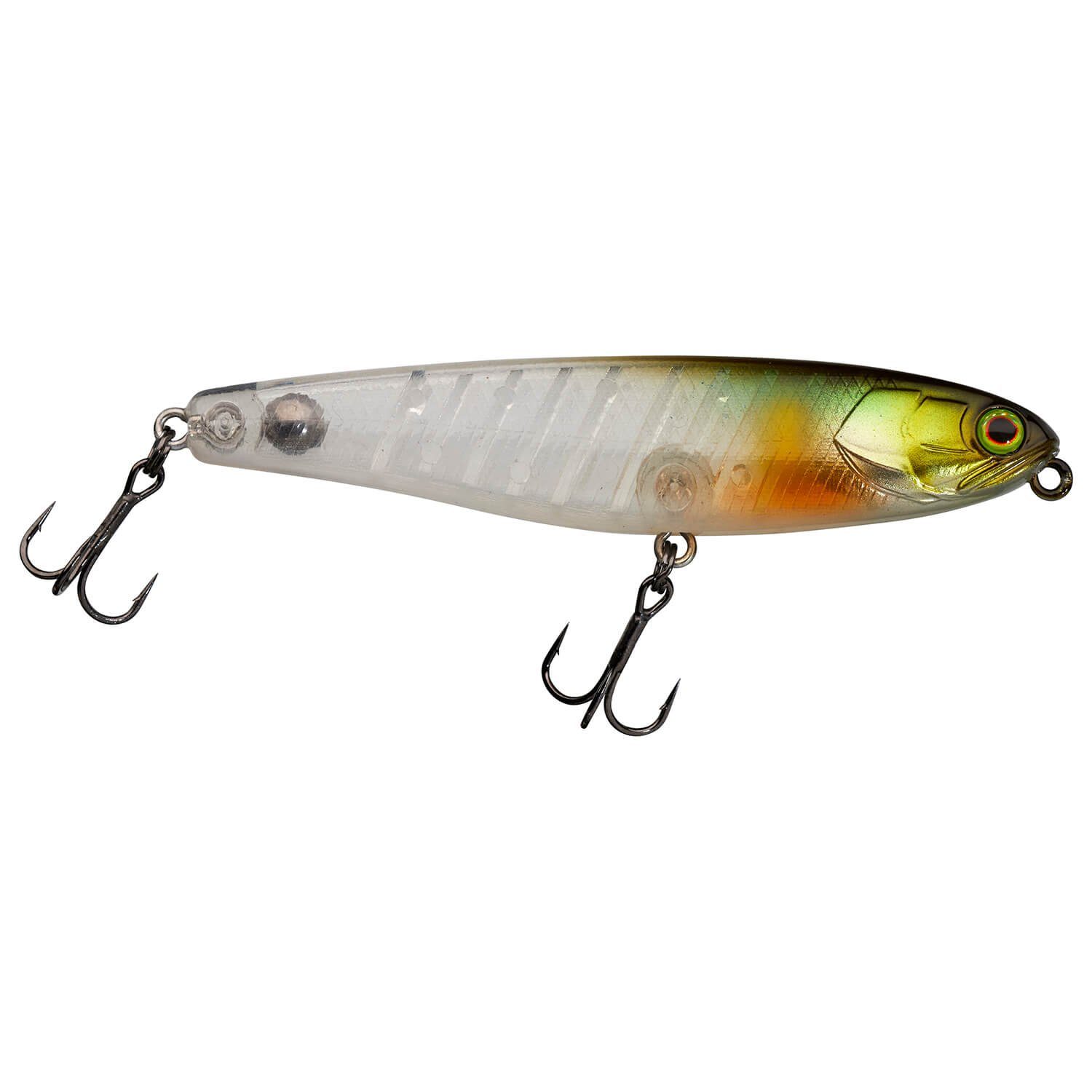 Illex Kunstköder Illex Bonnie 85 Wobbler Stickbait, (1-St) Clear Ayu Head