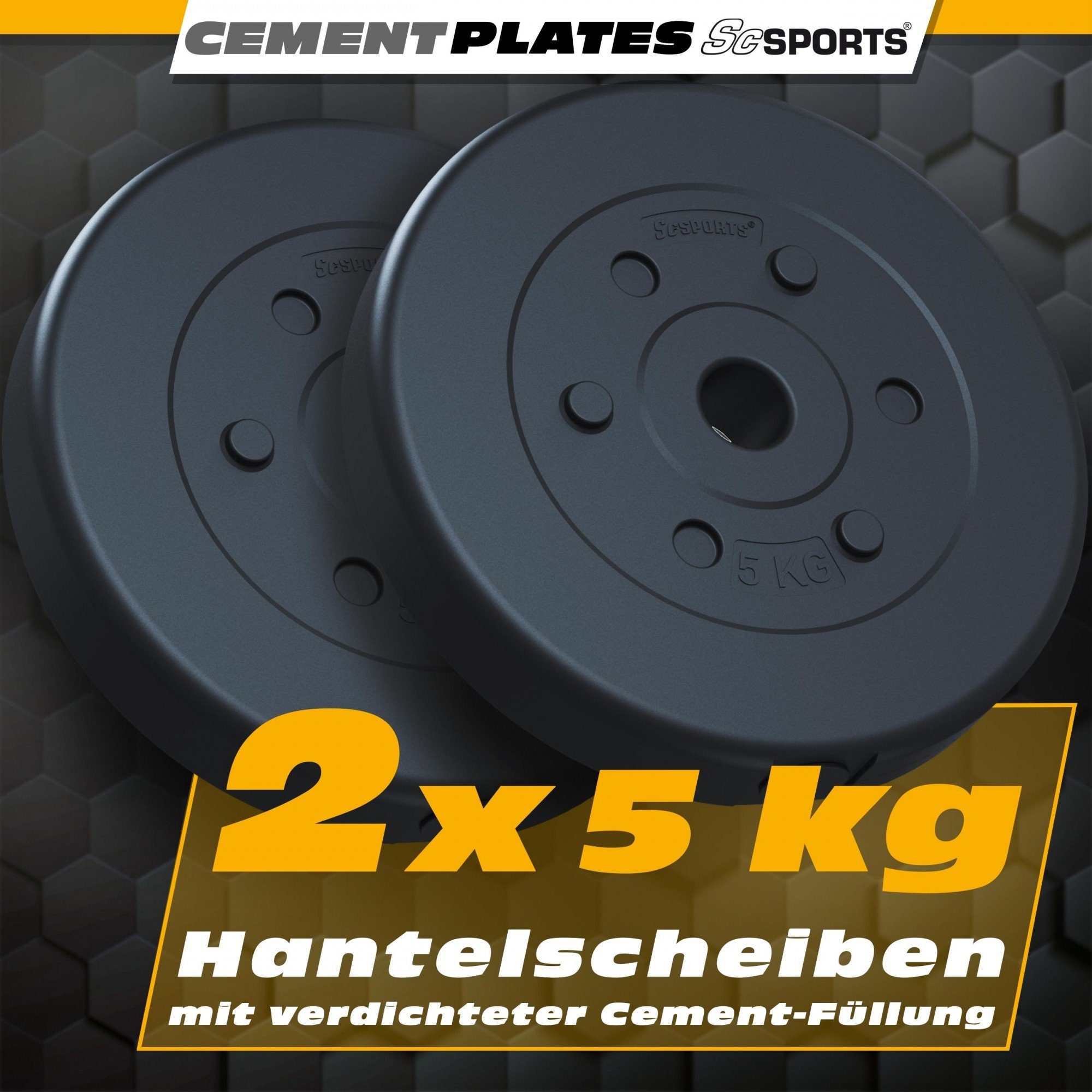 120cm 35,5kg Stange SZ ScSPORTS® Gewichte Ø31mm Kurzhantelstangen Set Hantel-Set