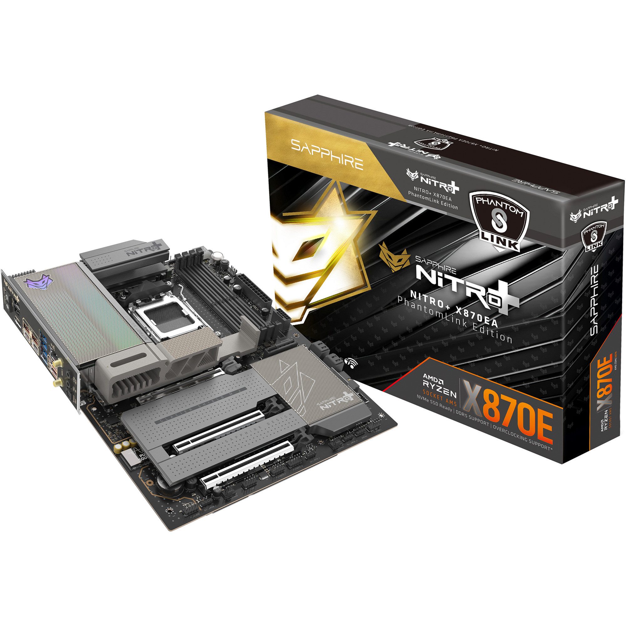 Sapphire SAPPHIRE NITRO+ X870EA WIFI7 Phantom Link, Mainboard Mystic Light