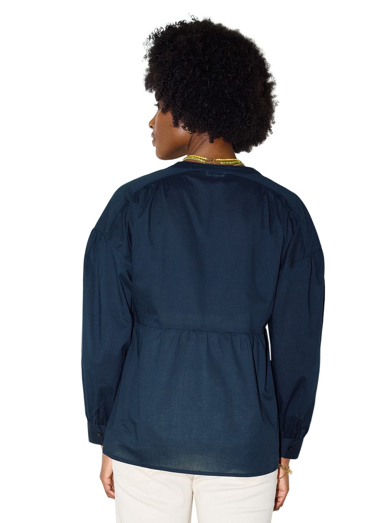 vertbaudet Umstandsbluse Weite Umstandsbluse mit Stillfunktion