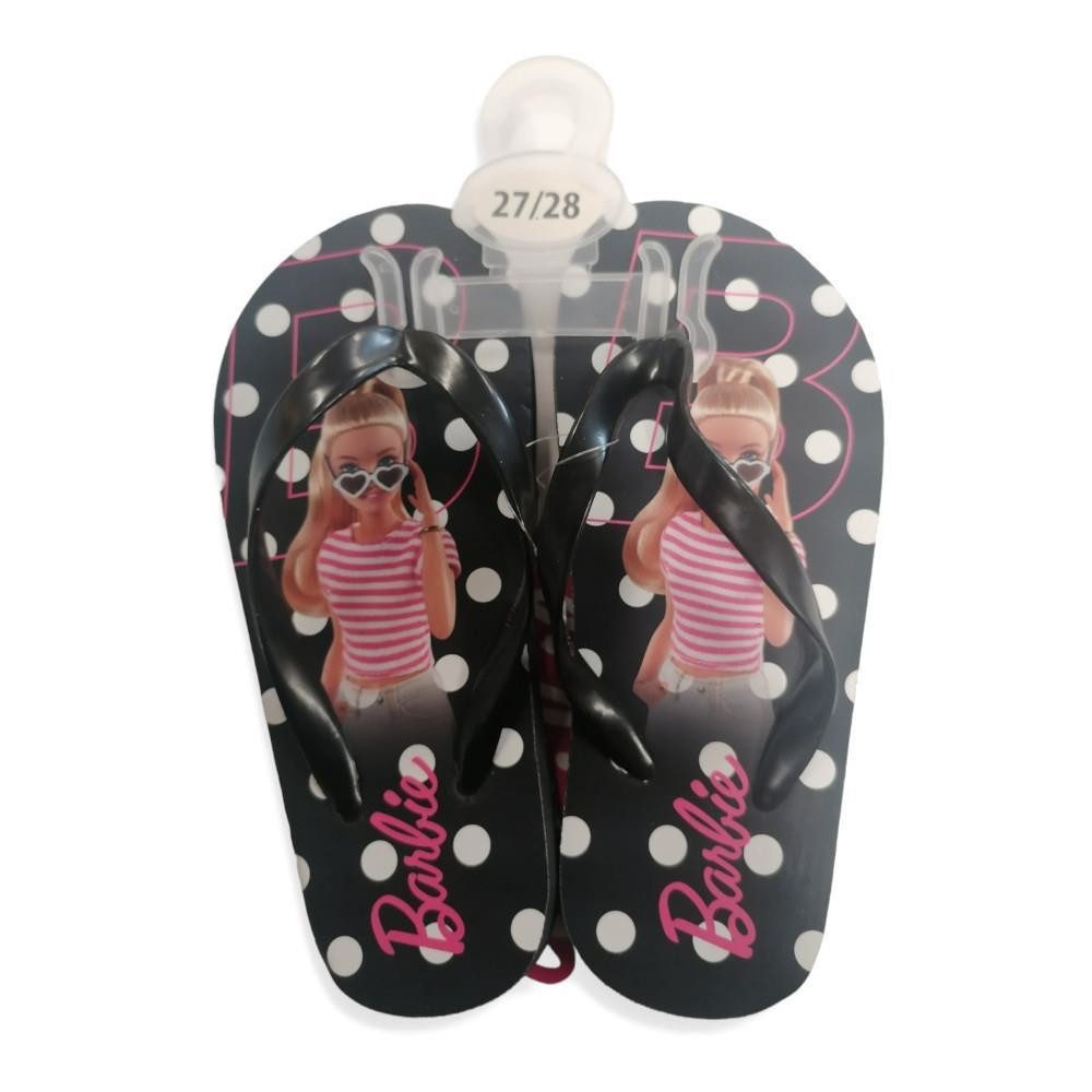 Barbie Flip Flop / Badeschuhe / Badeschlappen / Badesandalen "Barbie mit Badeschuh