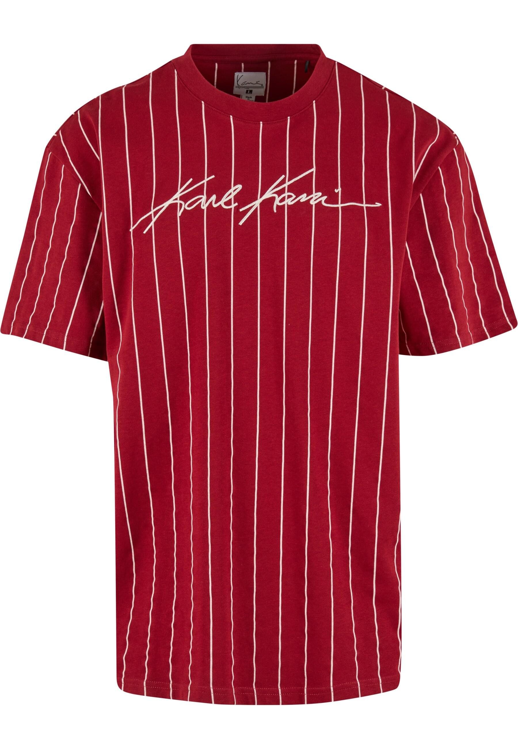 Karl Kani T-Shirt Karl Kani Autograph Pinstripe Jersey Boxy T-Shirt (1-tlg)