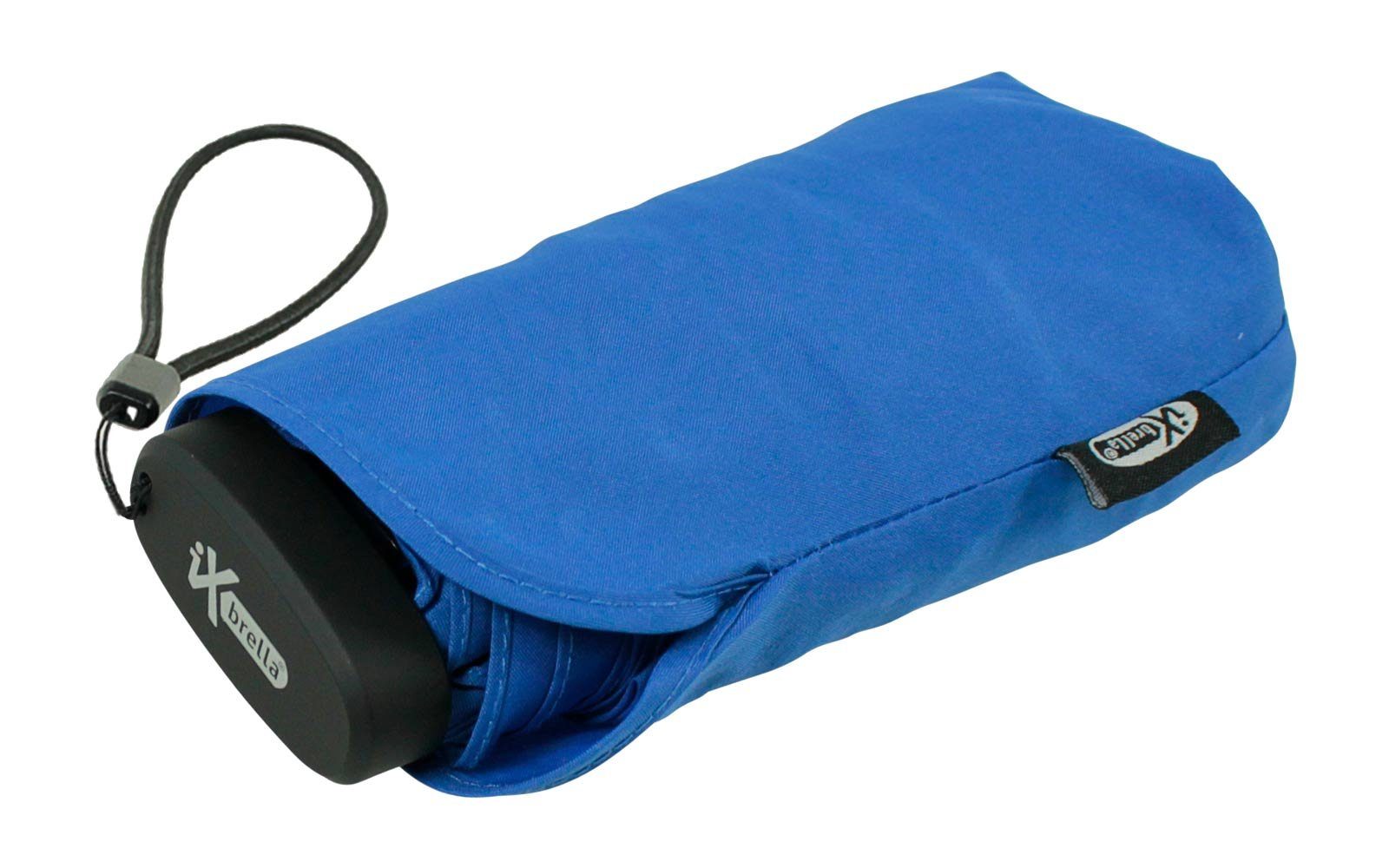 iX-brella Taschenregenschirm Ultra Small - nur 15 cm lang und sehr klein, ultra-klein