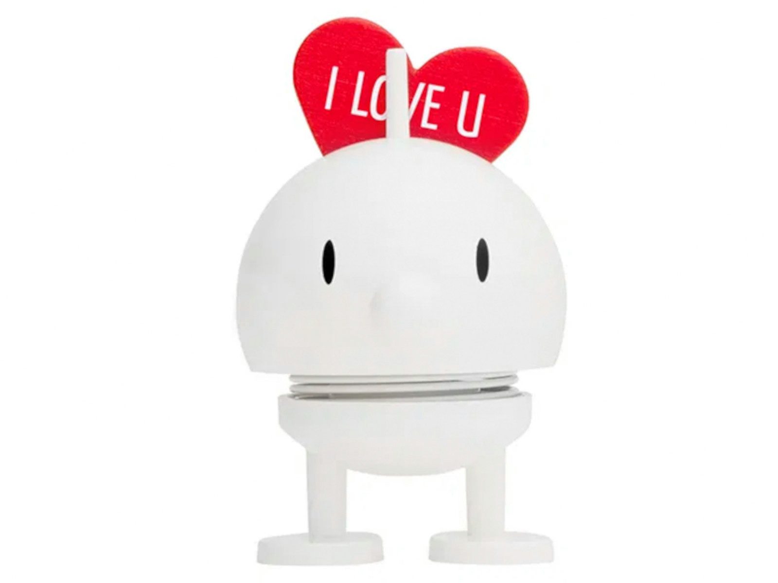 Dekofigur Love Bumble S white 7,2cm