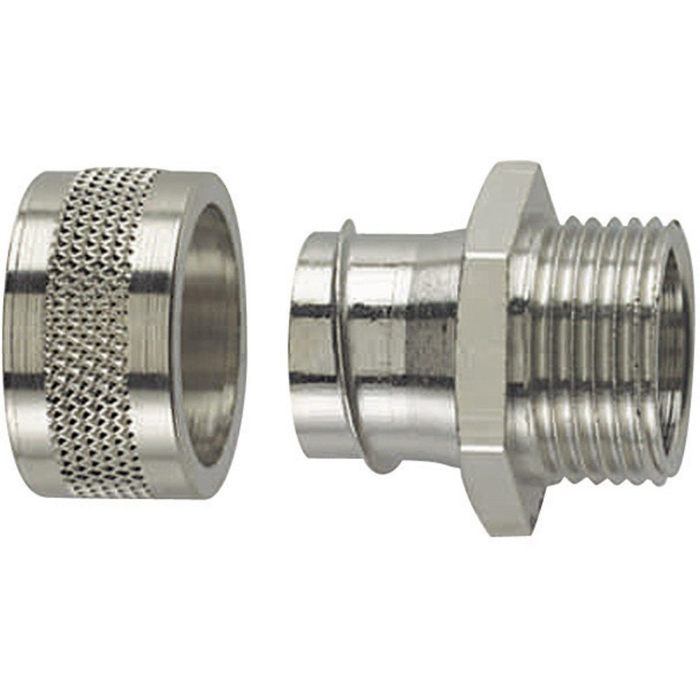 HellermannTyton Kabelzubehör HellermannTyton 166-31001 PSC12-FM-M16 Schlauchverschraubung Metall M1, (PSC12-FM-M16)