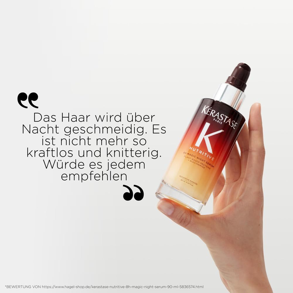 Kérastase Haarkur Nutritive 8H Magic Night Serum Intensives Nachtserum, Intensives Nachtserum für normales bis leicht trockenes Haar
