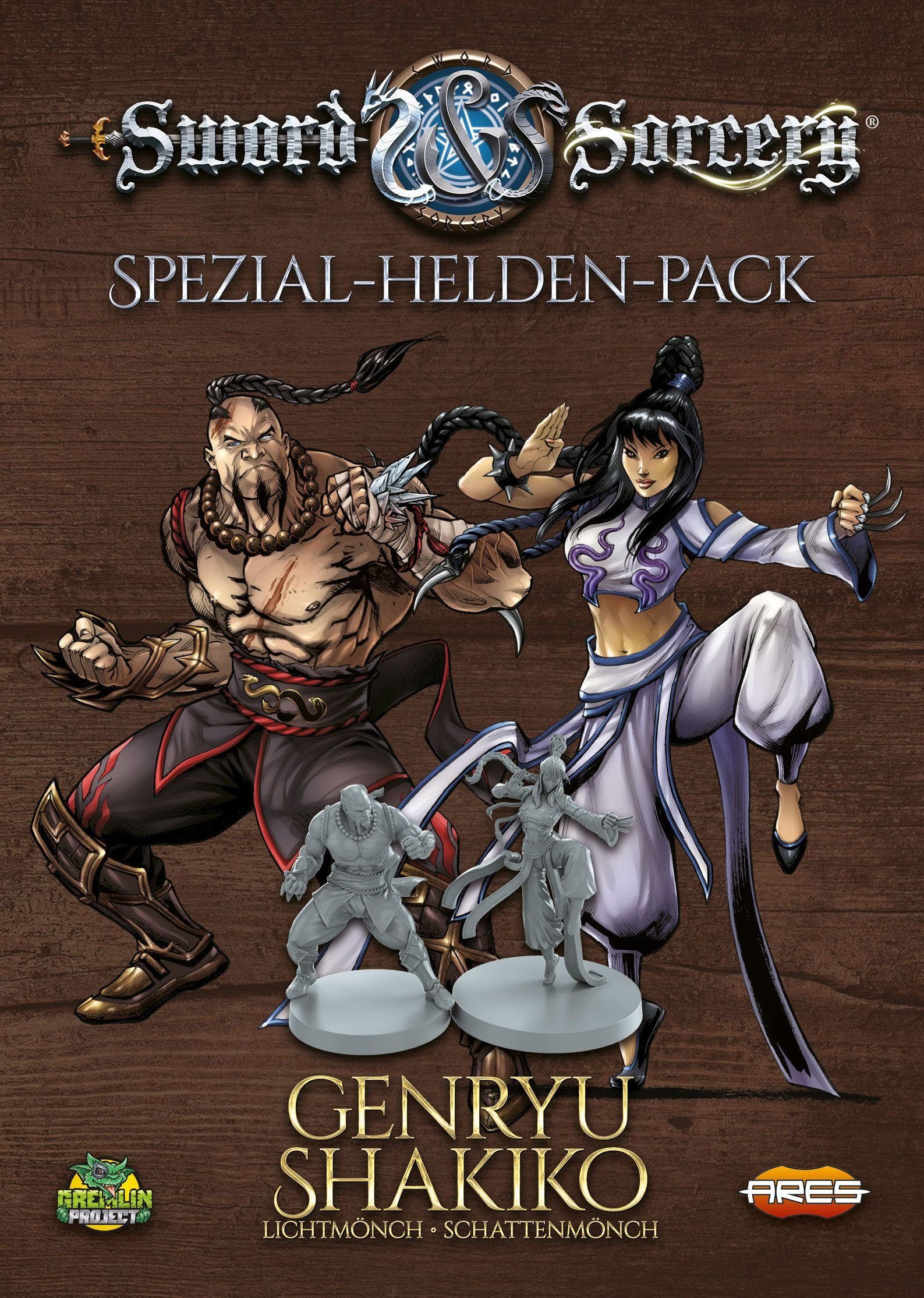 Spiel Ares Games - Sword & Sorcery - Genryu/Shakiko