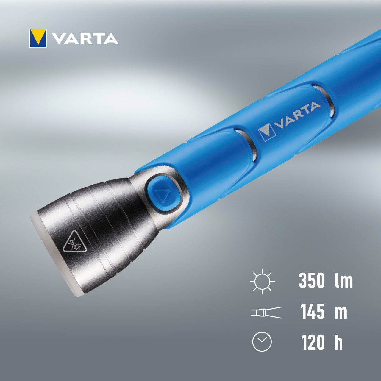 VARTA Batterien inkl. 3x LONGLIFE Sports F30 C Taschenlampe Power Taschenlampe Outdoor