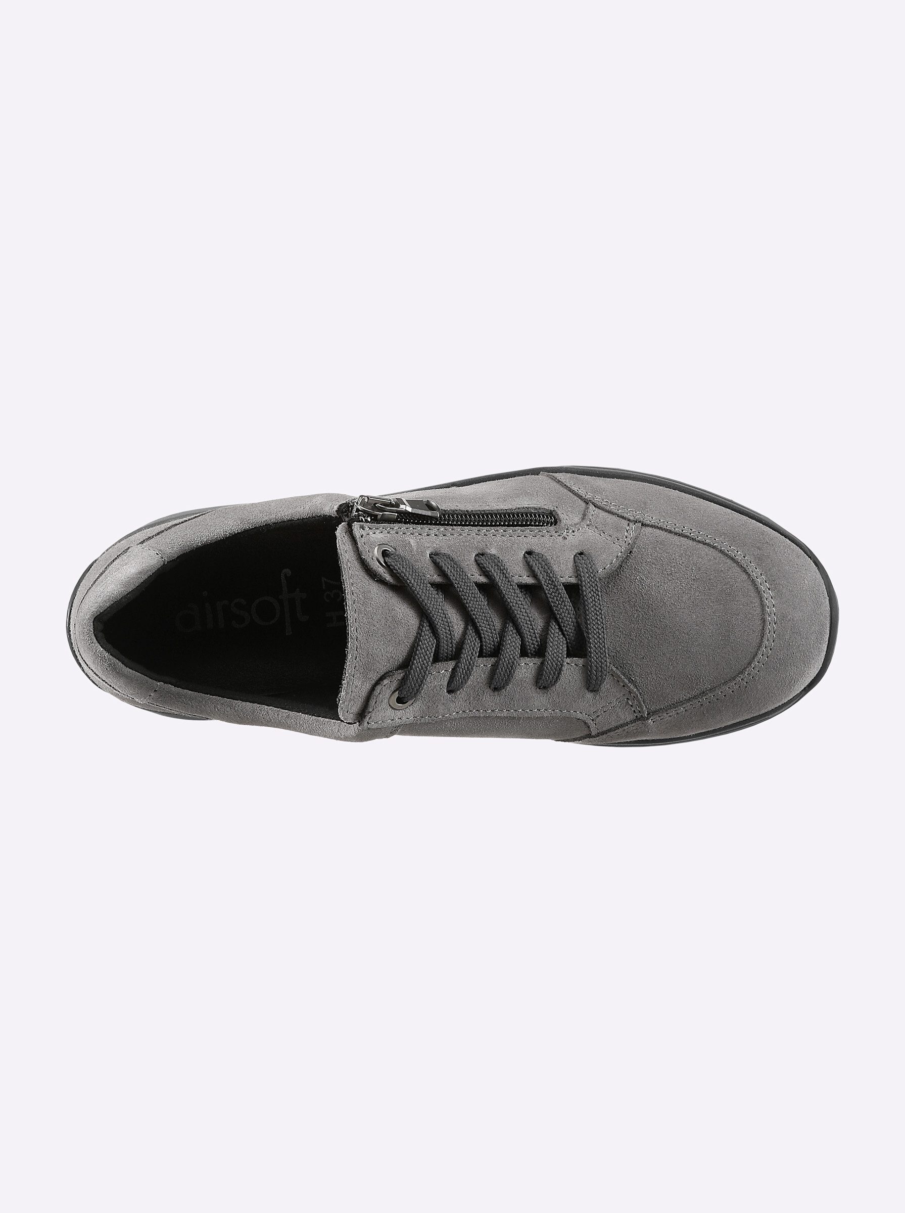 airsoft modern+ Schnürschuh Sneaker Antirutschsohle, Wechselfußbett