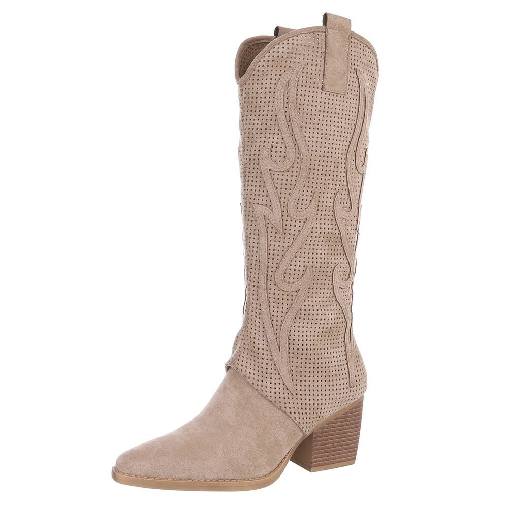 Ital-Design Damen Cowboyboots Western Sommerboots (88843697) günstig online kaufen