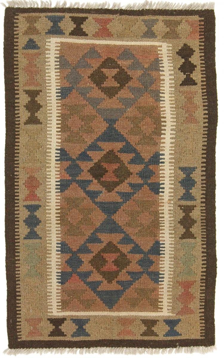 Orientteppich Kelim Maimane 78x124 Handgewebter Orientteppich, Nain Trading, rechteckig, Höhe: 3 mm
