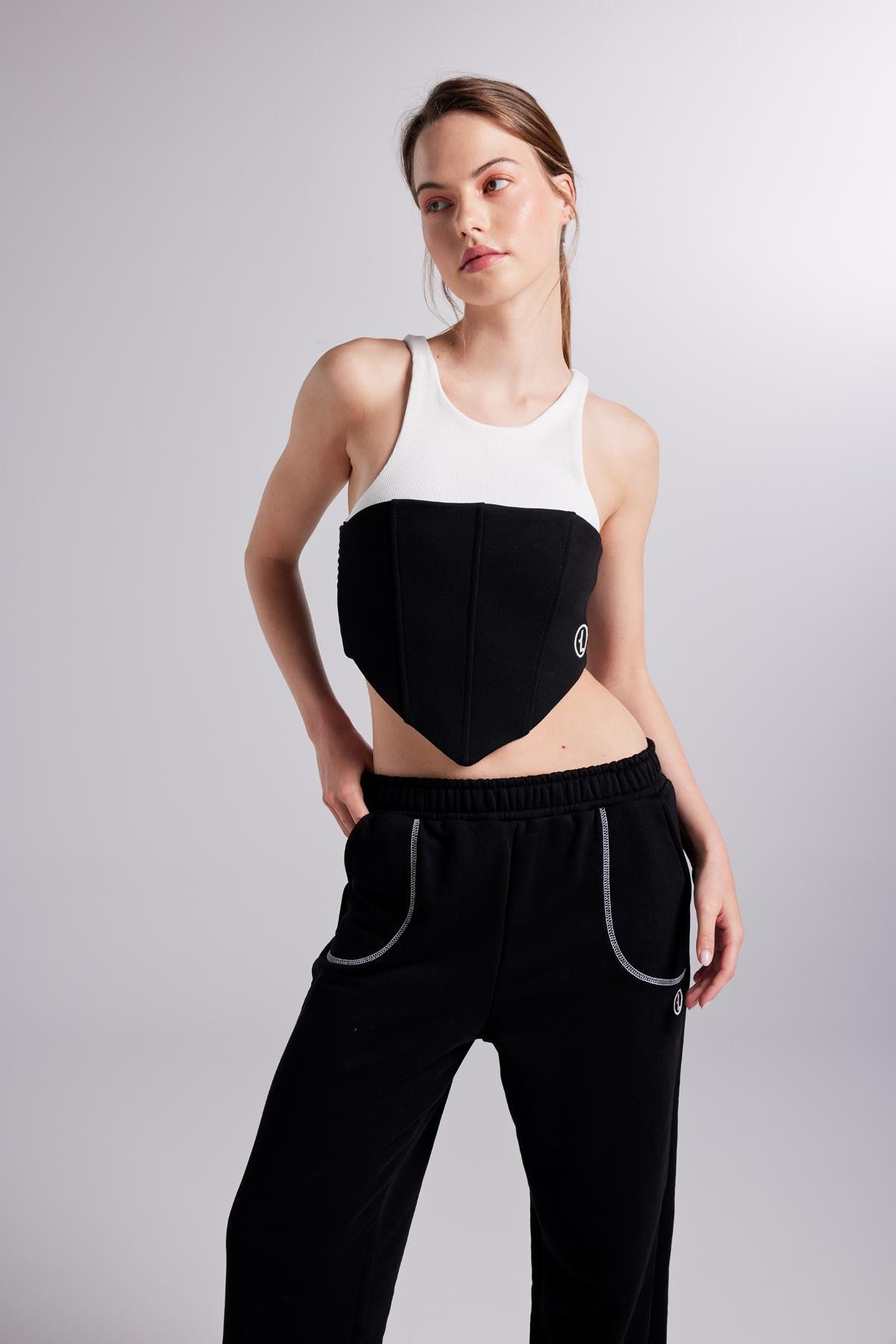 HOLLY LOLLY Blusenbody Logo Tanktop Rhode Bra