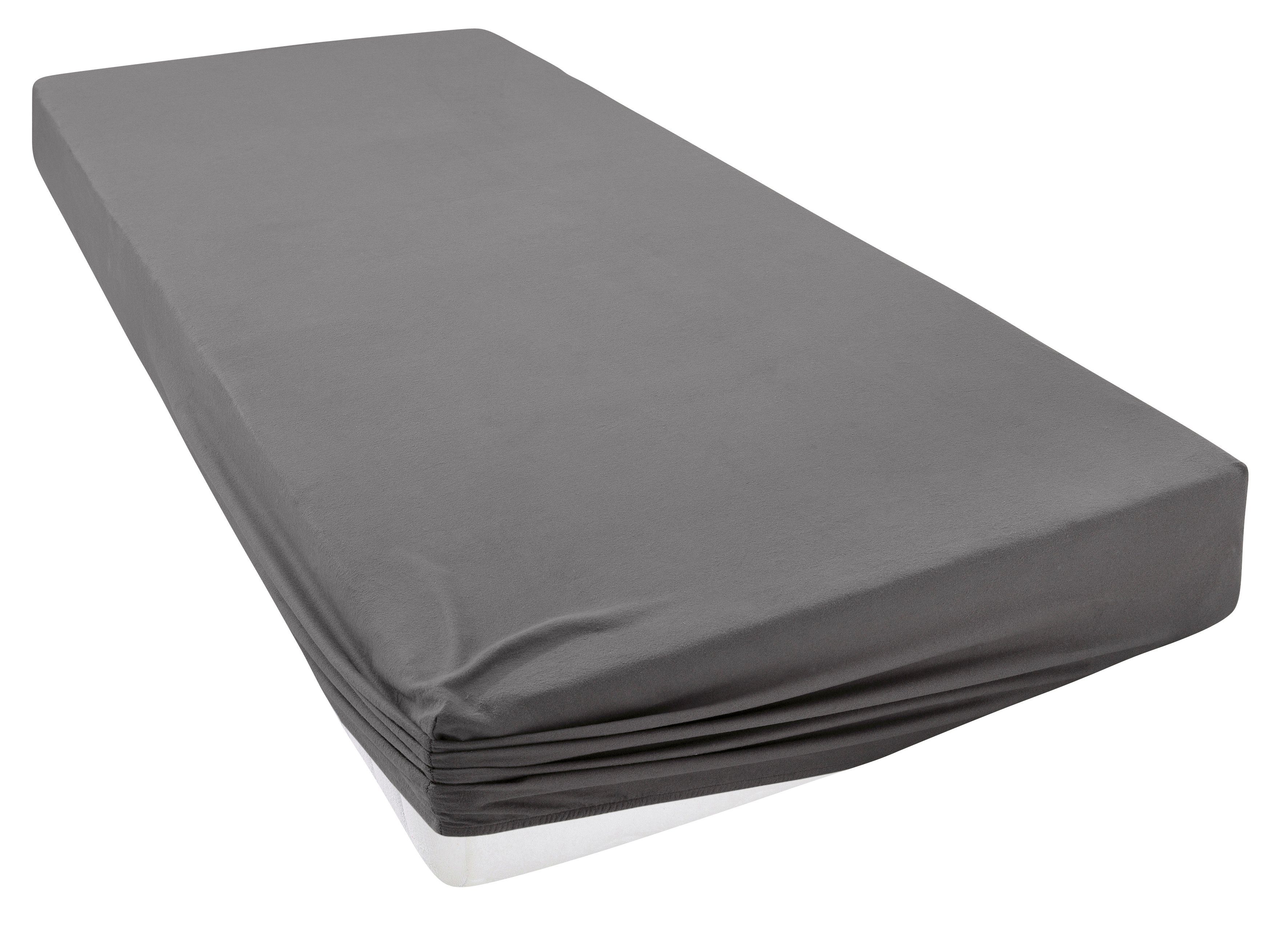 OTTO home Spannbettlaken Cremona, Basic & Premium Qualität mit Elasthan, Jersey (145 g/m), Gummizug: rundum, (2 Stück), Bettlaken für Matratzen von 20-25 cm Höh – Bild 4 von 5