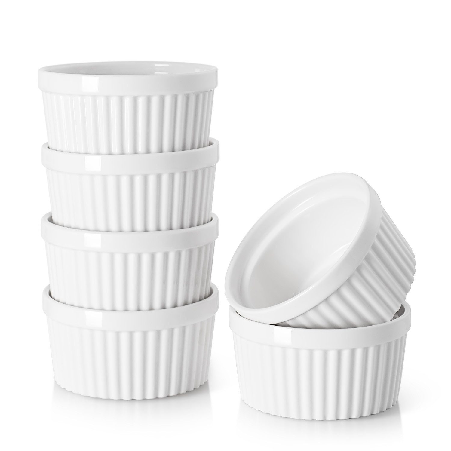 Dowan Auflaufform DOWAN 118ml Ramekins - Ramequins Schüsseln, Keramische