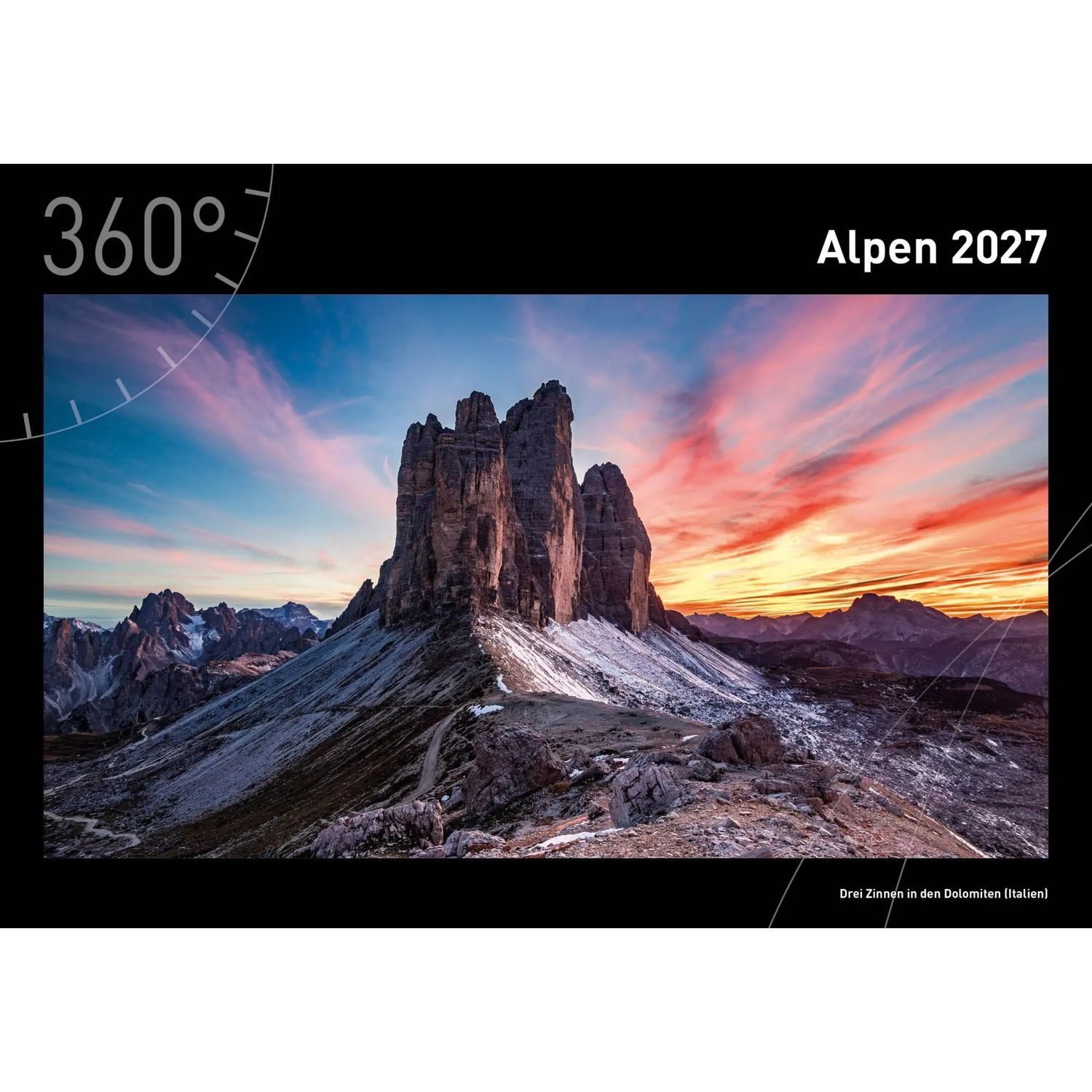 WALTER Wandkalender Alpen Premiumkalender 2027