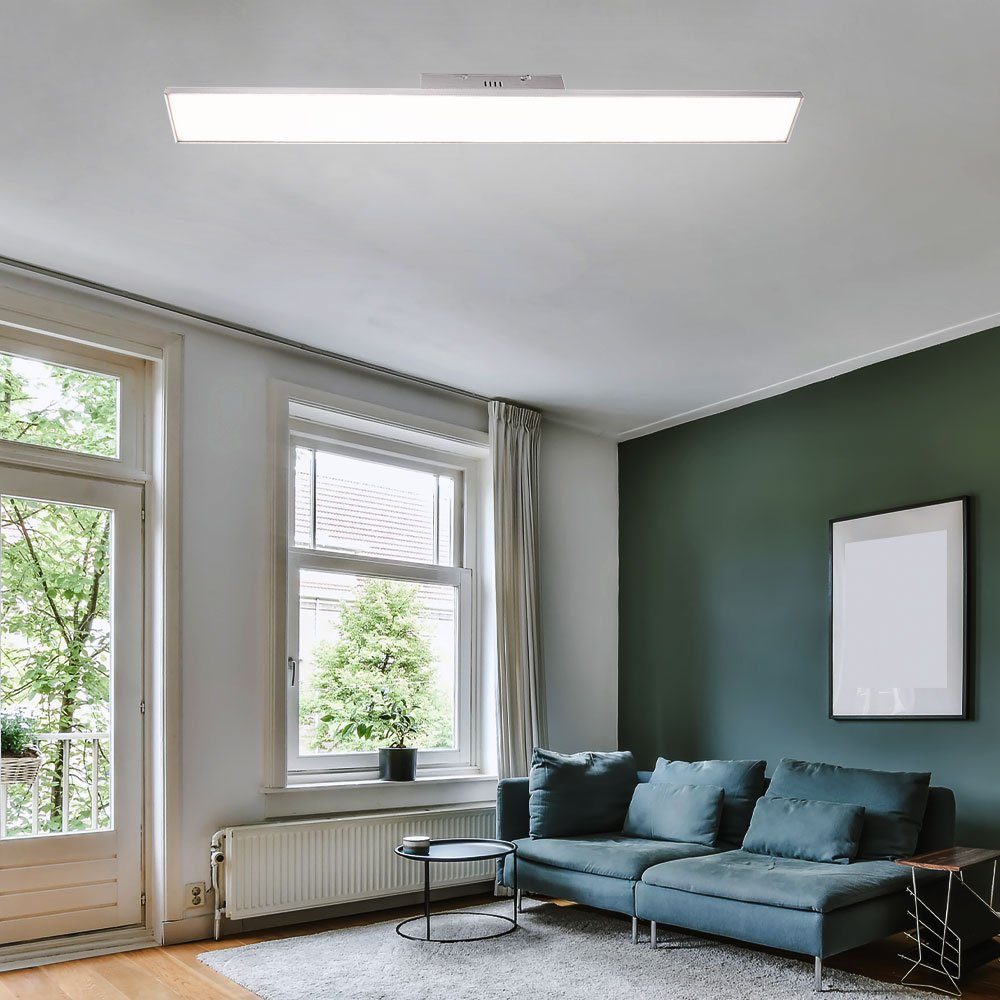 etc-shop LED Panel, Warmweiß, fest Lampe Deckenpanel Wohnzimmerleuchte verbaut, LED-Leuchtmittel Deckenleuchte