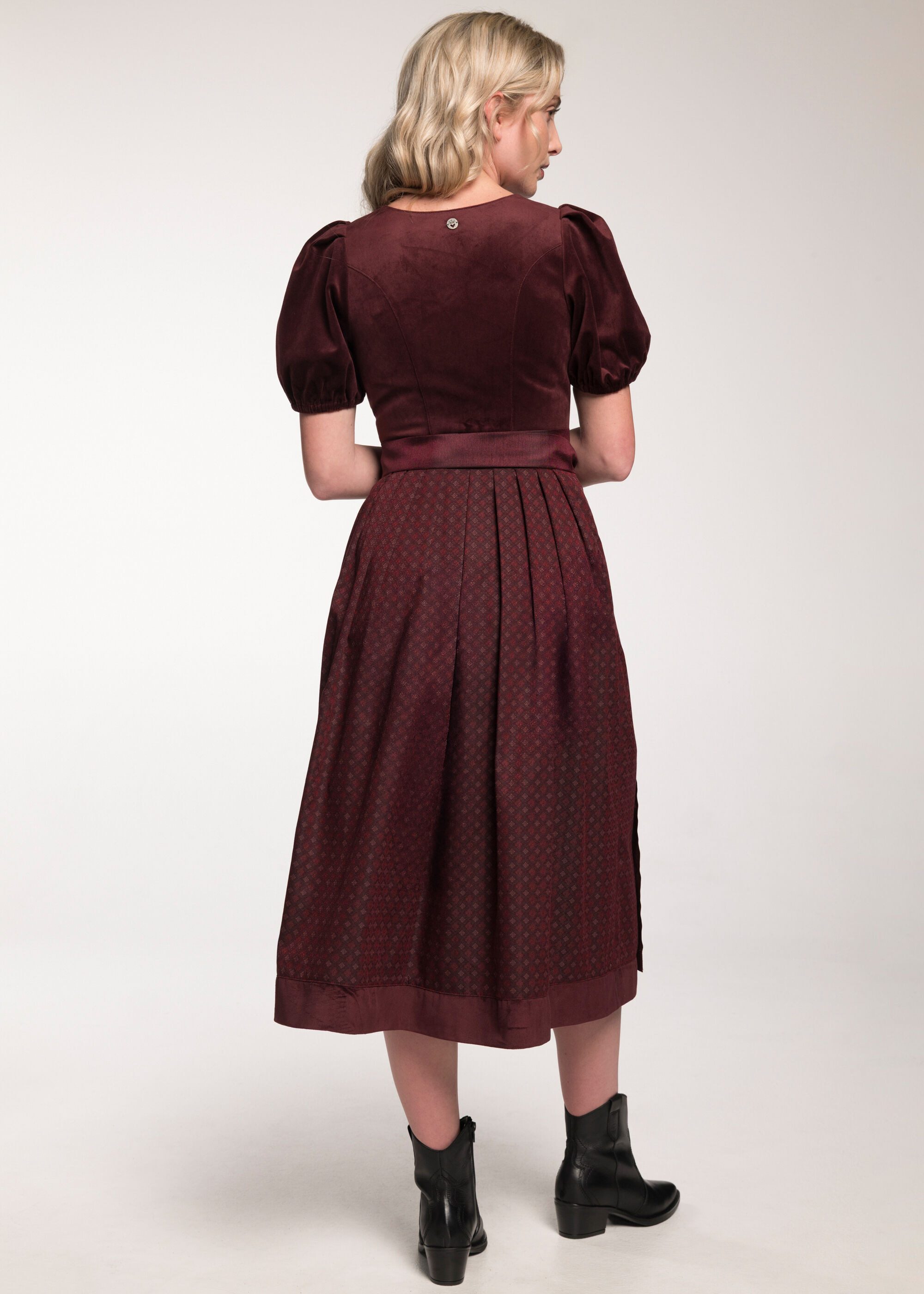 Spieth & Wensky Dirndl Göttin (1-tlg) Samtoberteil