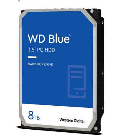 Western Digital »Western Digital WD Blue 8TB, SATA 6Gb/s - WD80EAZZ« HDD-Festplatte