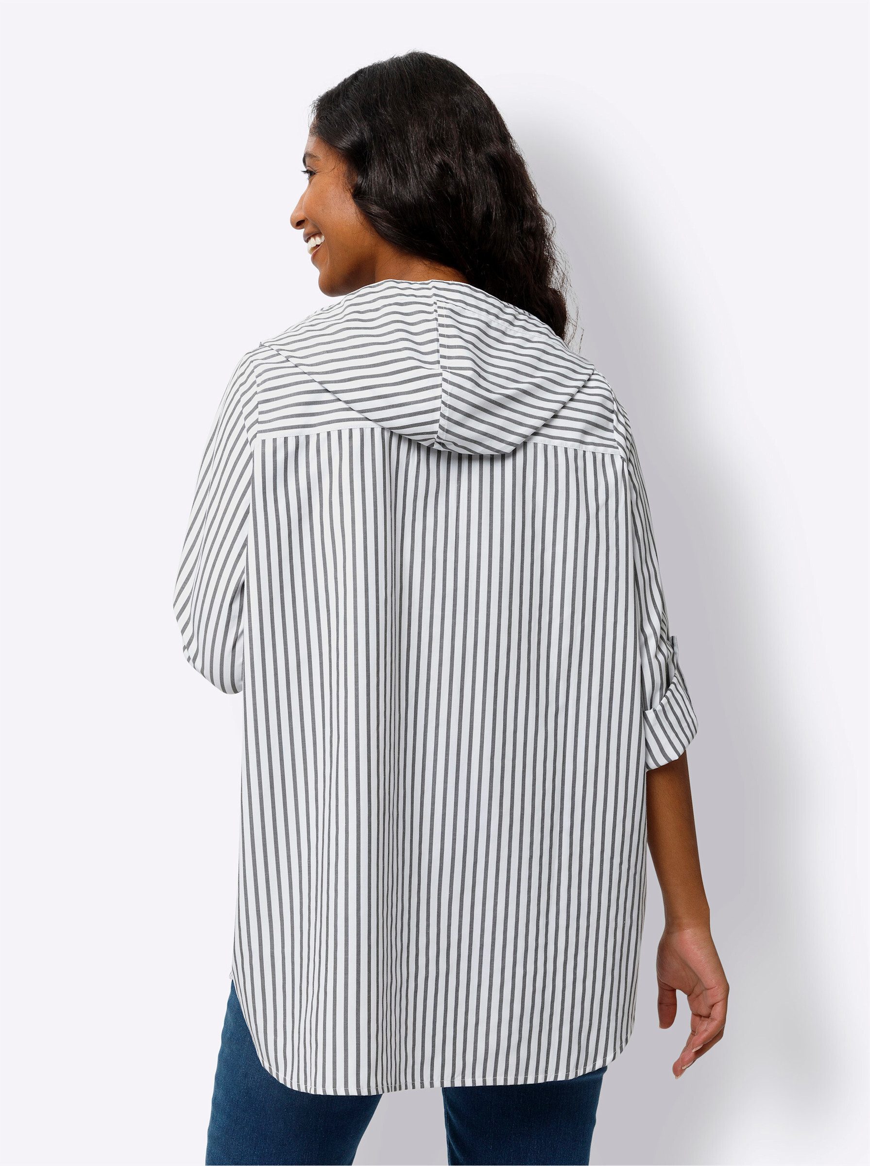 heine Klassische Bluse Gestreifte Bluse . günstig online kaufen