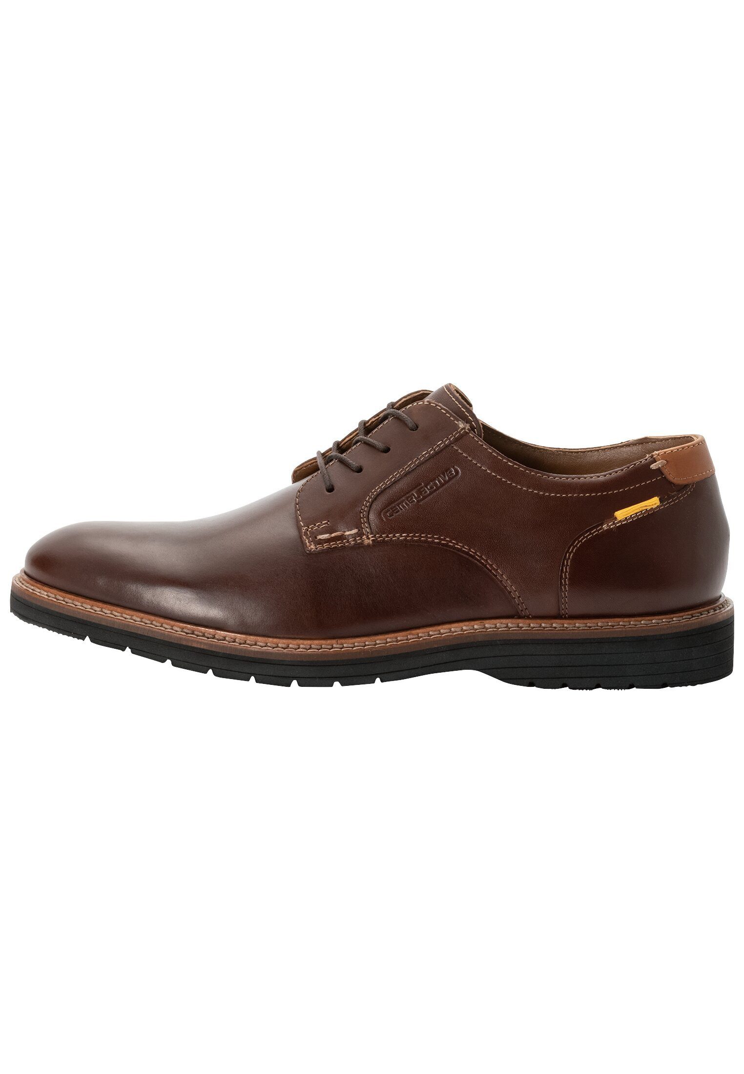 aus echtem Leder Schnürschuh