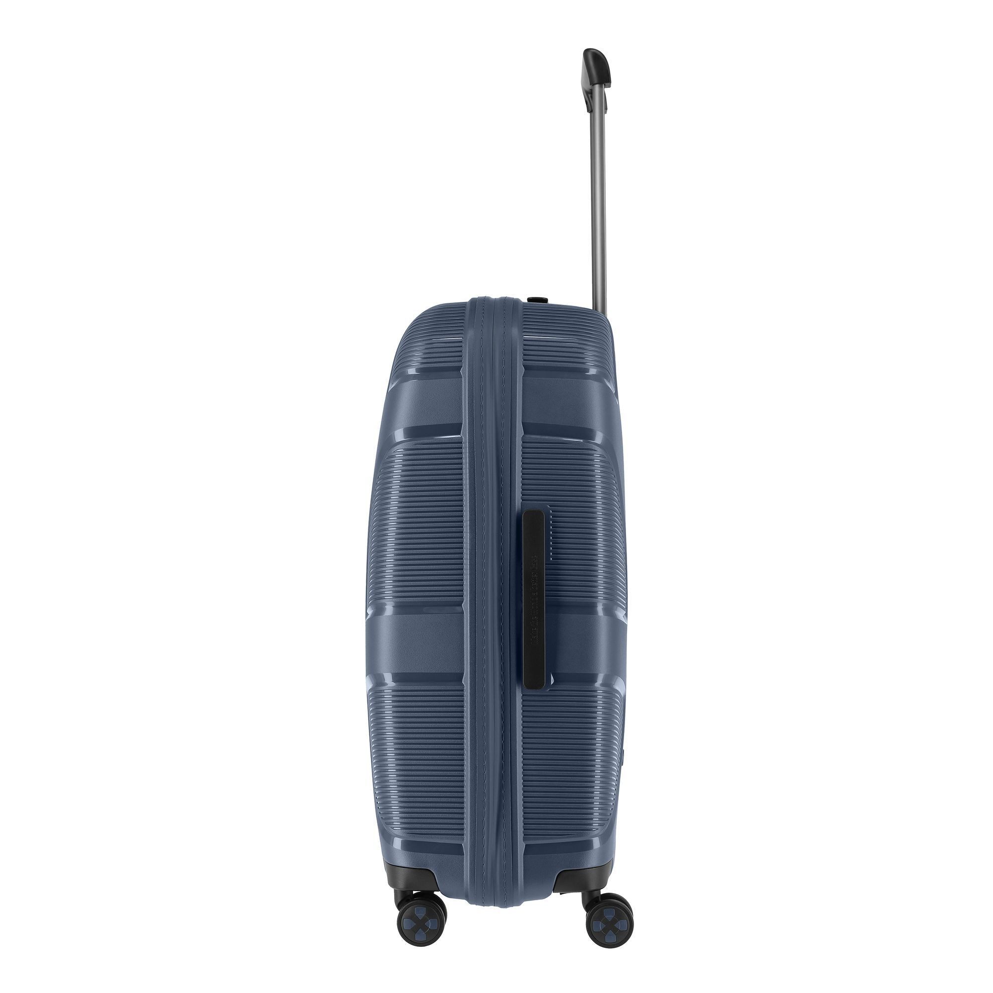 IMPACKT Hartschalen-Trolley IP1, 4 Rollen, Polypropylen