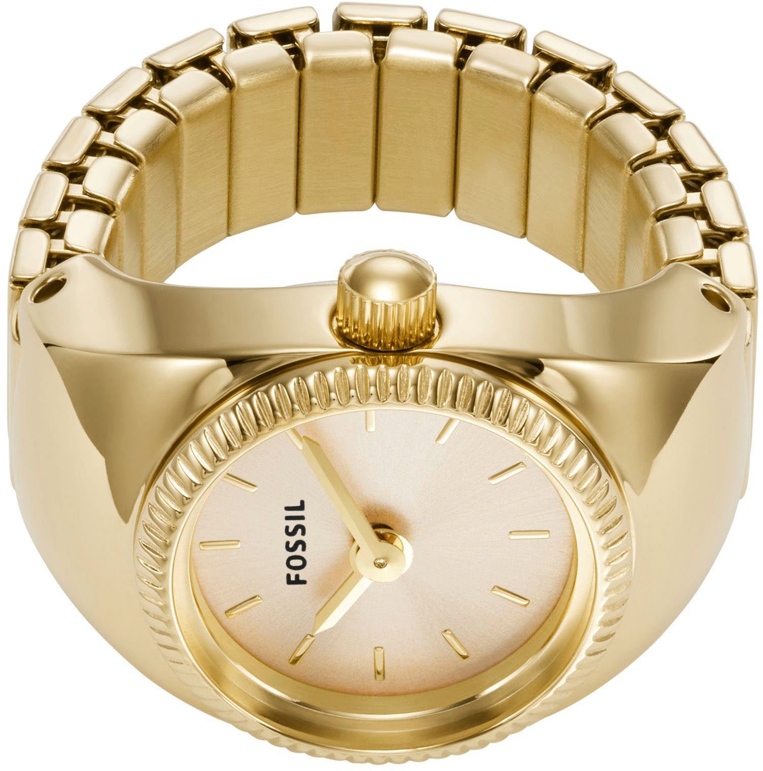 Fossil Uhrenring WATCH RING ES5246, Quarzuhr, Damenuhr, analog, Edelstahl, günstig online kaufen
