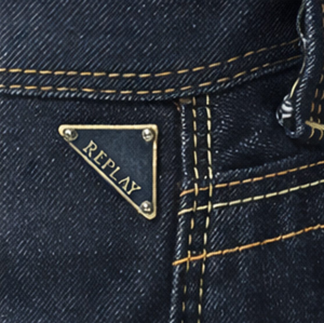 Kaiser24 Bequeme Jeans Replay Jeans »Sinnor« Relaxed Baggy Fit 12oz Denim, Dunkelblau