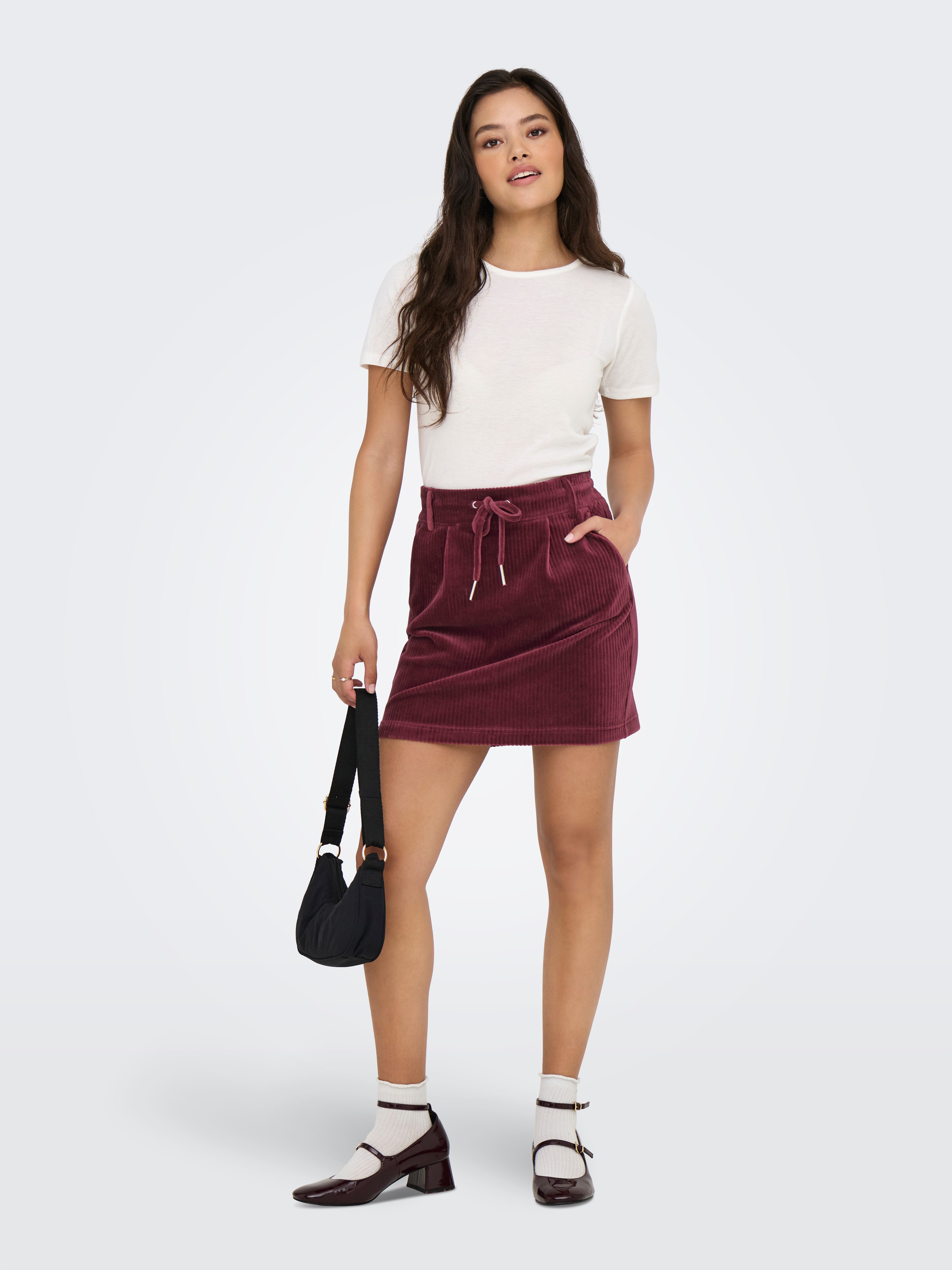 ONLY Cordrock ONLPOPTRASH CORDEROY SKIRT PNT