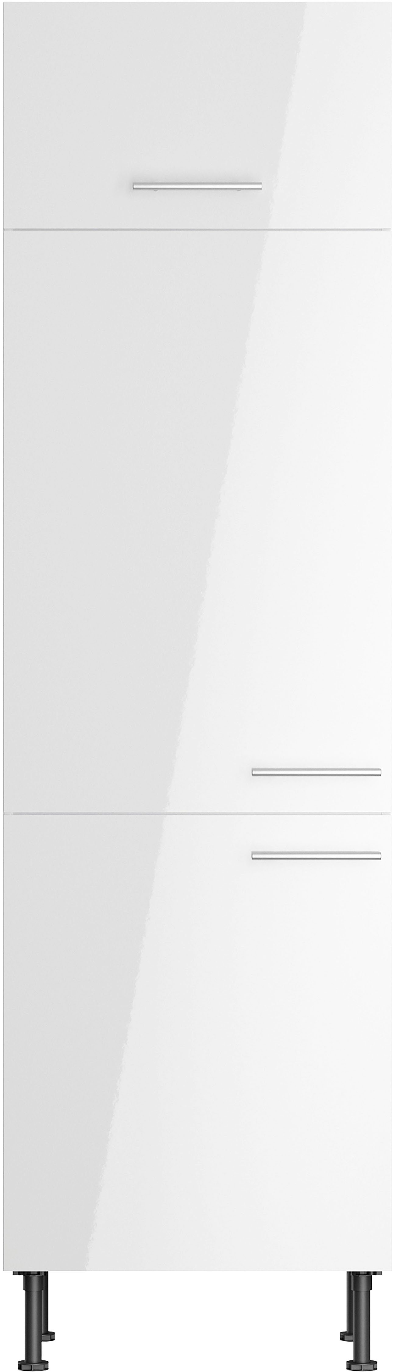 OPTIFIT Kühlumbauschrank Klara Breite 60 cm weiß lackiert/weiß | Umbauschränke