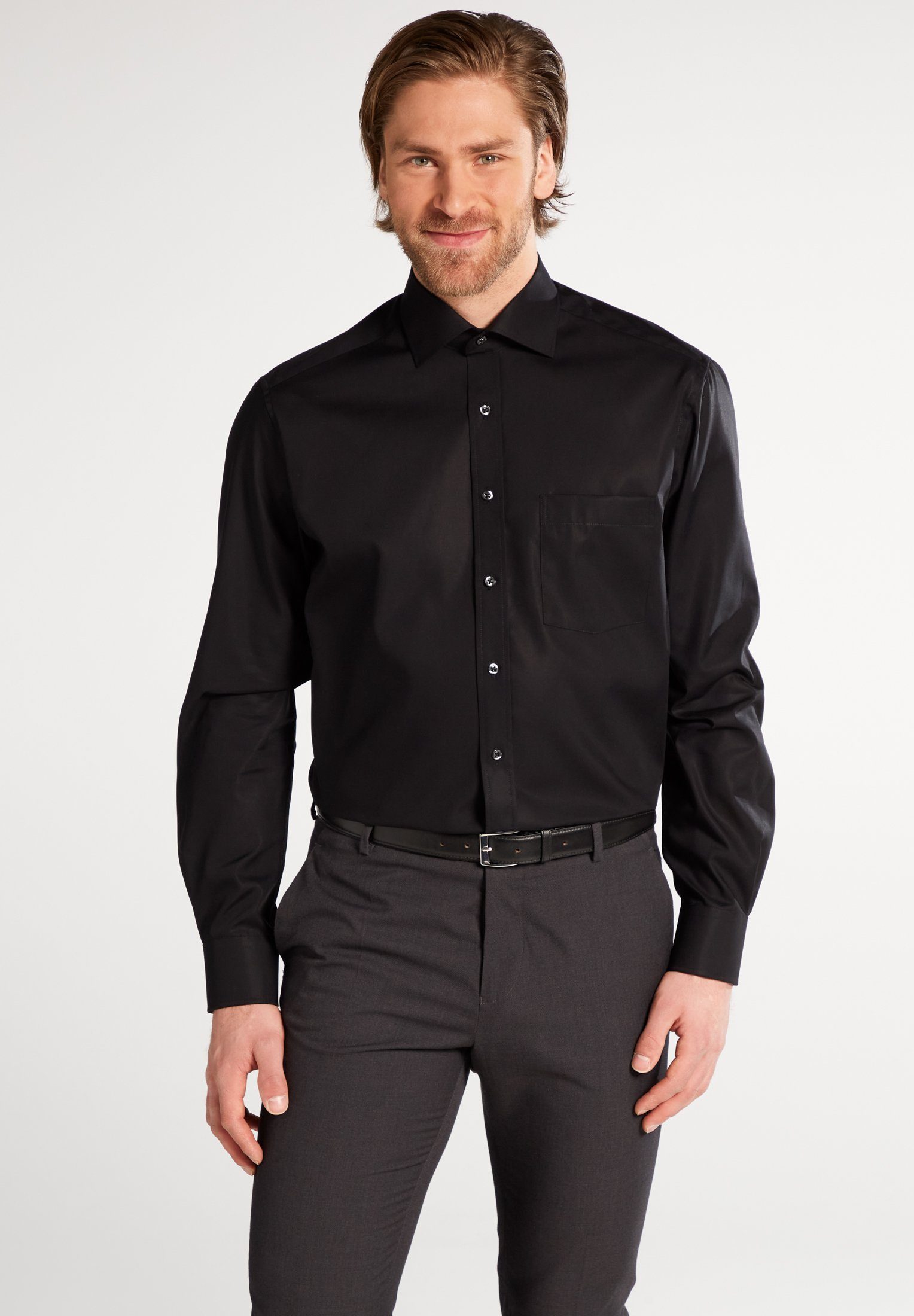 Eterna Langarmhemd MODERN FIT NON IRON günstig online kaufen