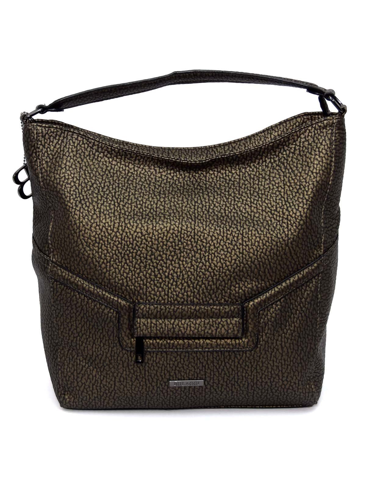 BULAGGI Handtasche Bulaggi-ROTHKO Hobo Bronze-Schultertasche 36x35x15