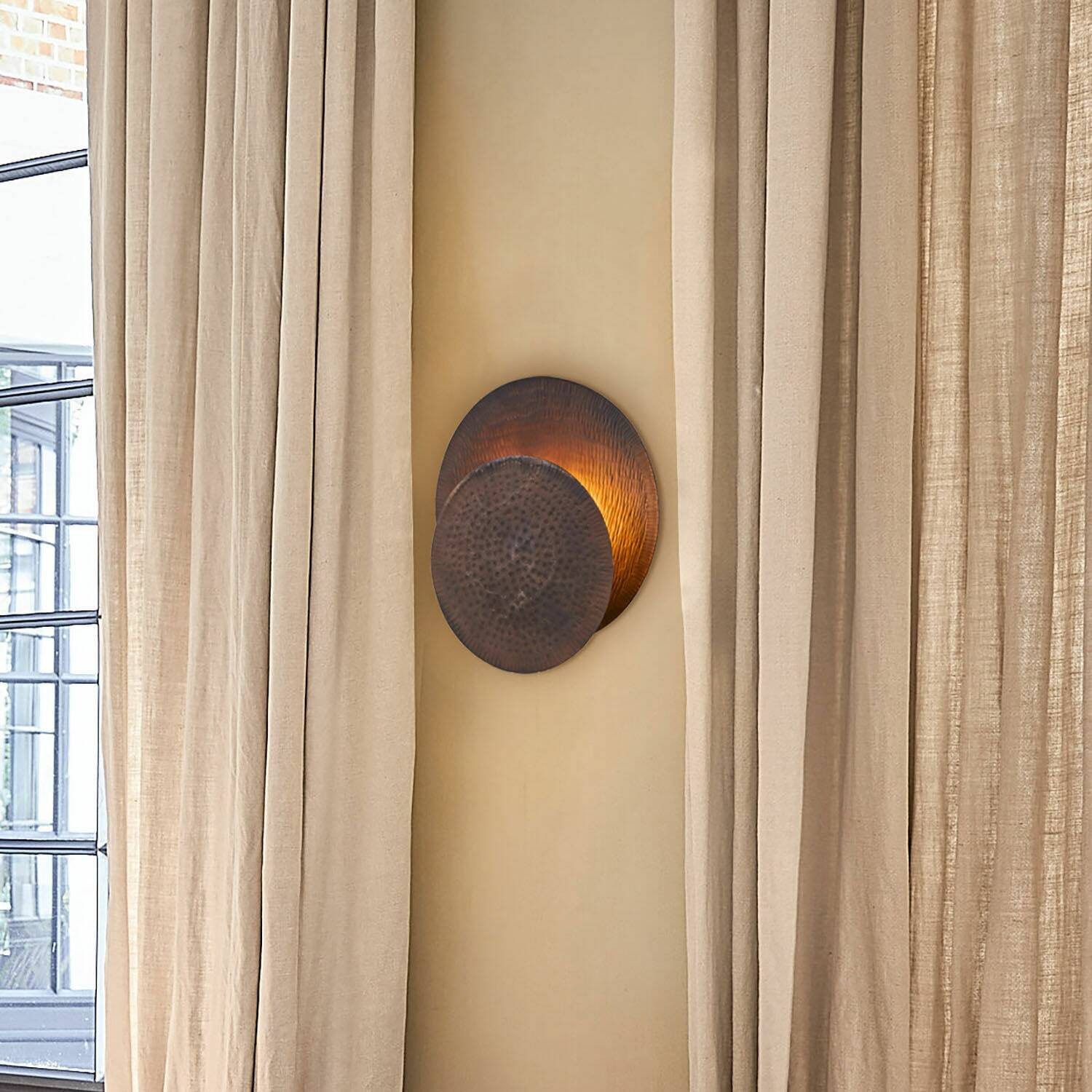 Mirabeau Wandleuchte Wandlampe Tahmoh antikbraun