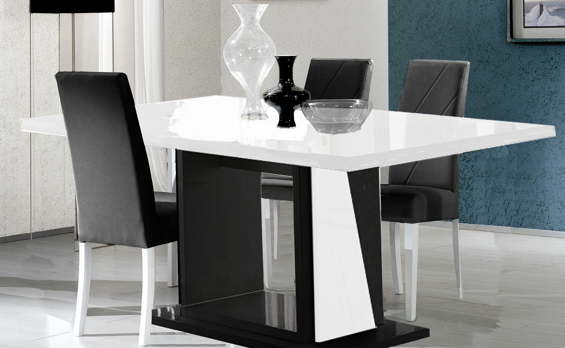 JVmoebel Esstisch Moderner Esstisch 140/180x90cm Ausziehbar Tisch Tische Holztisch