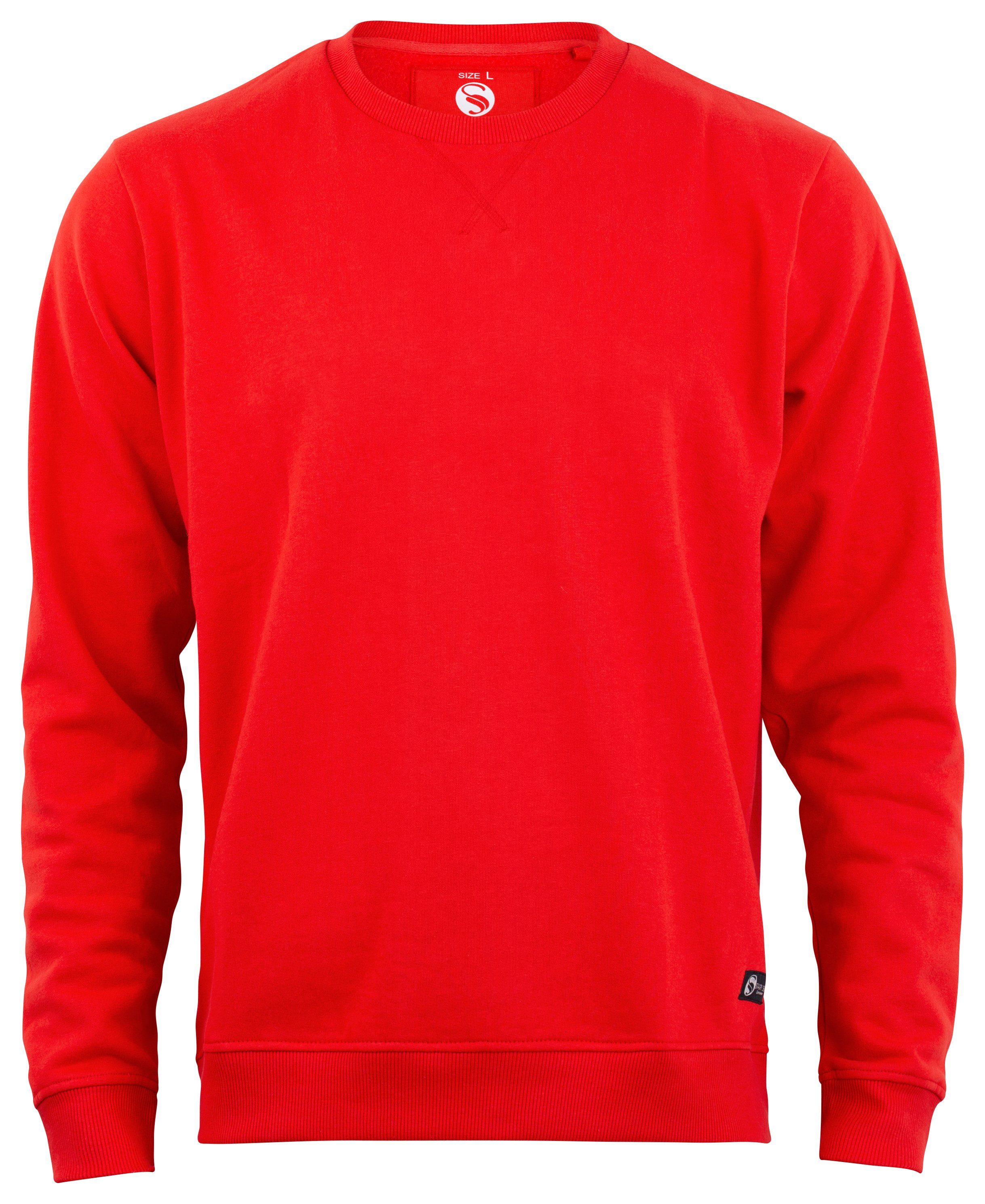 Stark Soul® Sweatshirt Herren Sweatshirt Rundhals-Sweater - Pullover, Innen günstig online kaufen