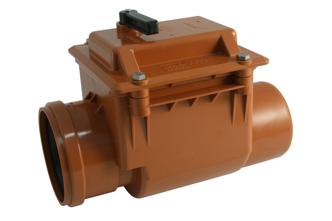 Marley Deutschland GmbH HT-Rohr Marley Rückstauverschluss Ø 12,5 cm, Typ ERV125