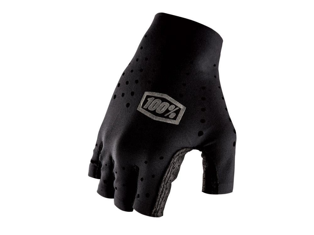 100% Fahrradhandschuhe 100% Sling Women's Short Finger Gloves XL black - ultraleichte Bike-Ha