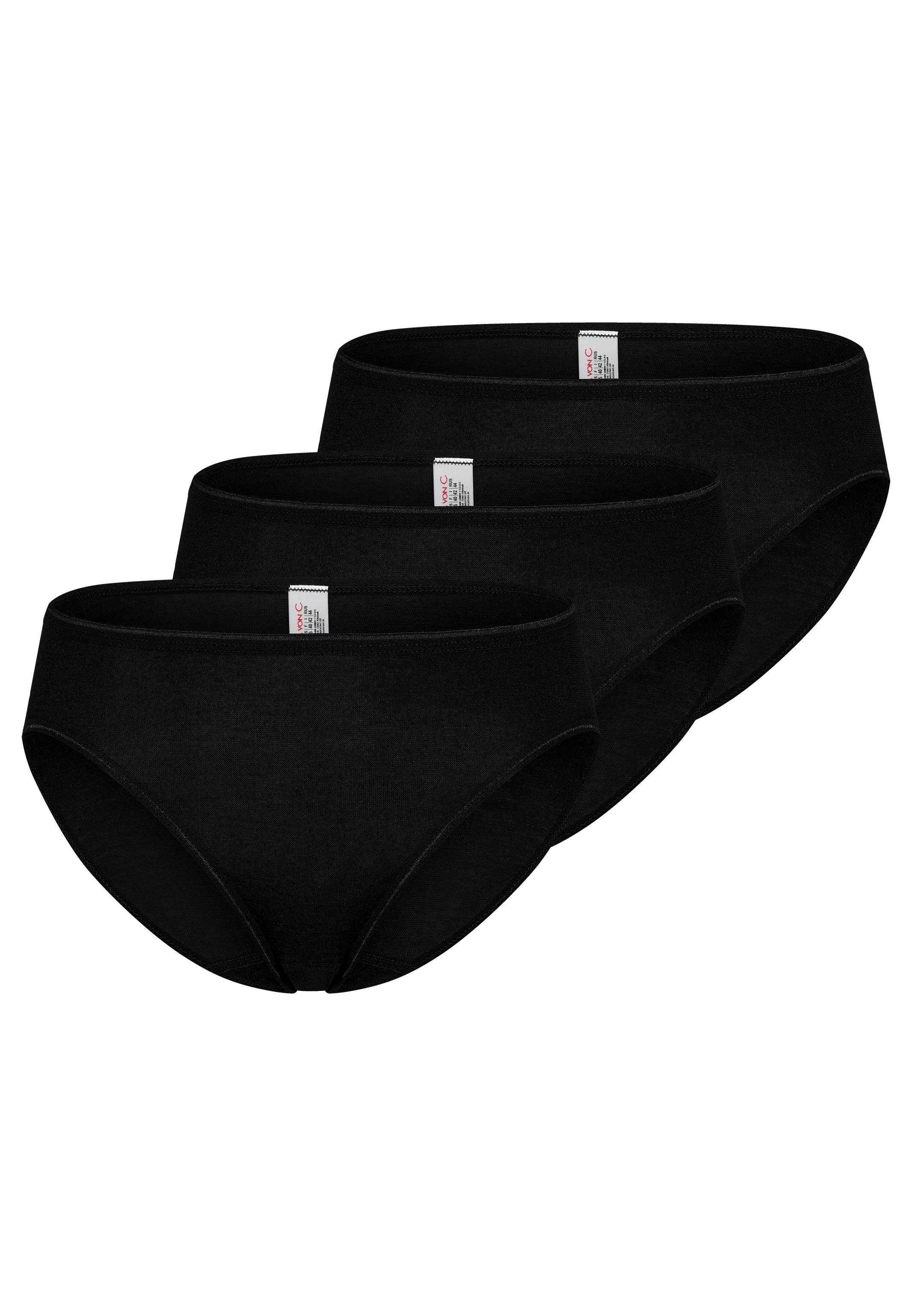 Nina Von C. Jazz-Pants Slips 3er Pack Motion (Spar-Set, 3-St) Jazz Pants - Blickdicht - Weiches Material, ohne Seitennähte